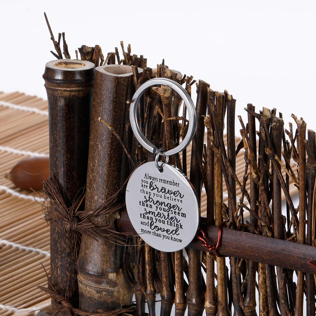 Valentine's Day Gifts for Kids - Inspirational Keychain for Women, Daughter, Son, Teens, Boys, Girlfriend, Friends, Grandson, Granddaughter & Coworkers - Perfect for Anniversary, Birthday & Special Occasions - Thoughtful Present for School, Office & Everyday Carry
