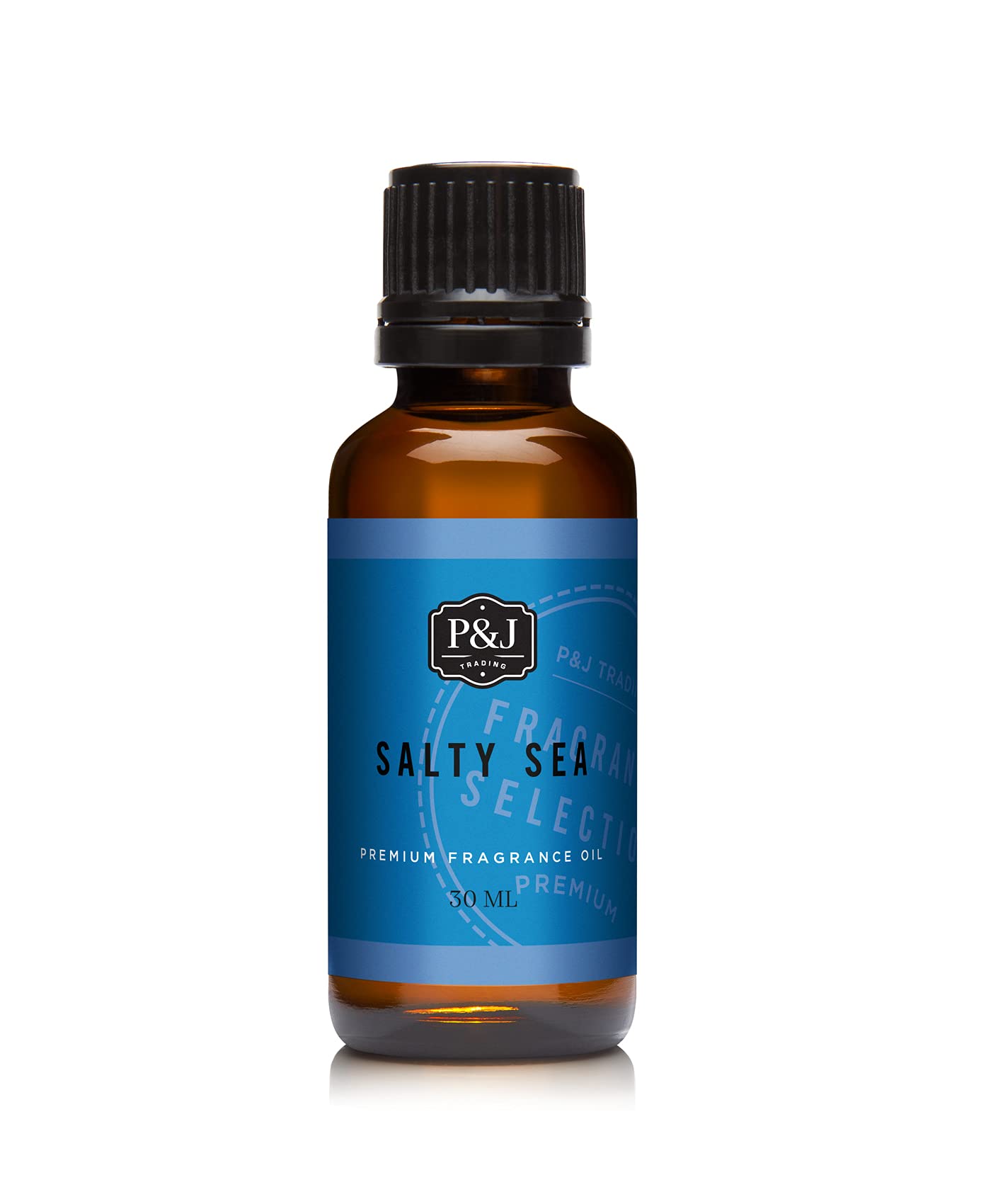 P&J Trading Salty Sea Fragrance Oil 30ml - Premium Candle Making Scents, Soap & Diffuser Oils for Home, Spa & DIY Crafts | Ocean Breeze Aroma for Relaxation & Aromatherapy