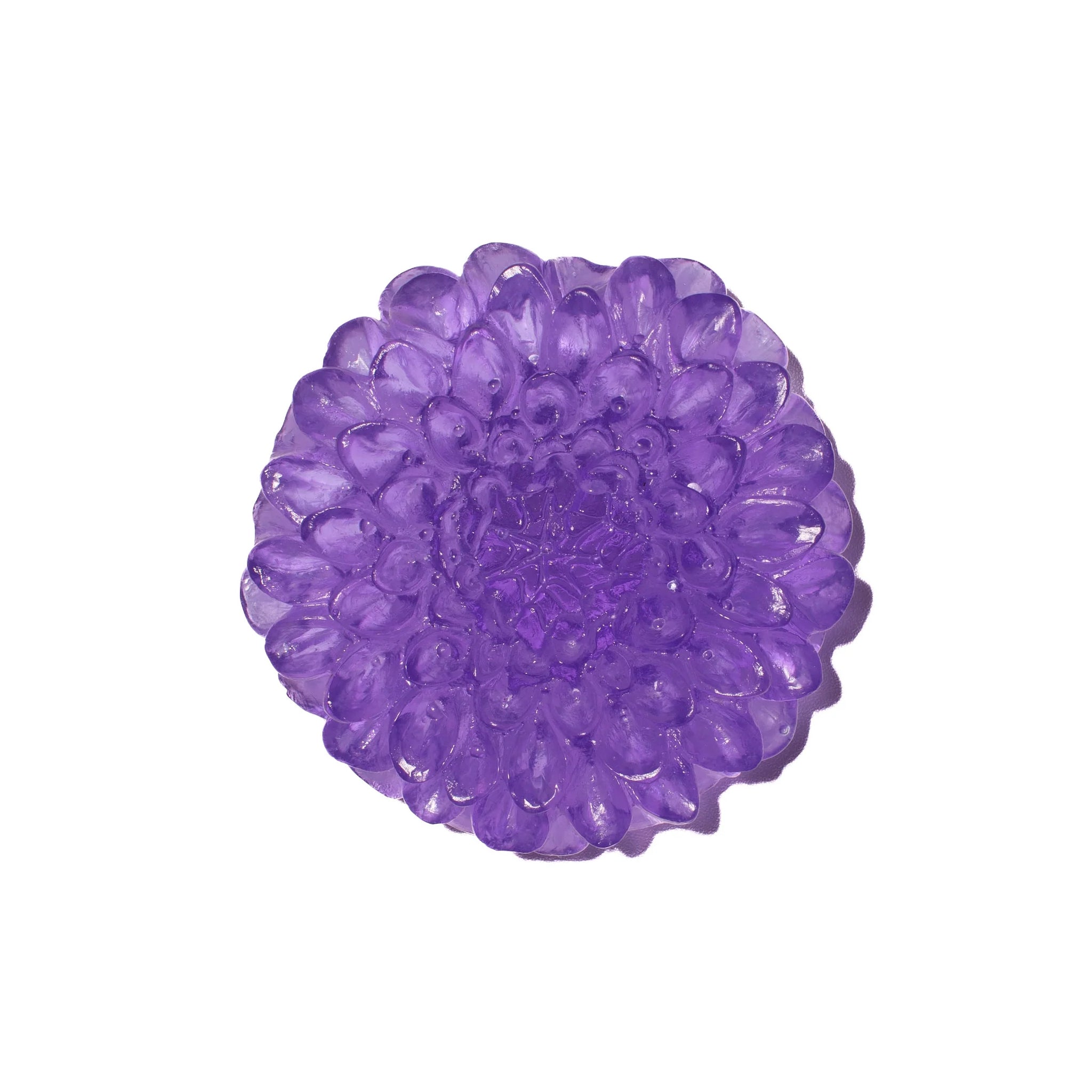 Handmade Glass Dahlia Wall Sculpture - Elegant Floral Art Decor by Luke Jacomb Studio | Perfect for Living Room, Bedroom & Office Wall Decor