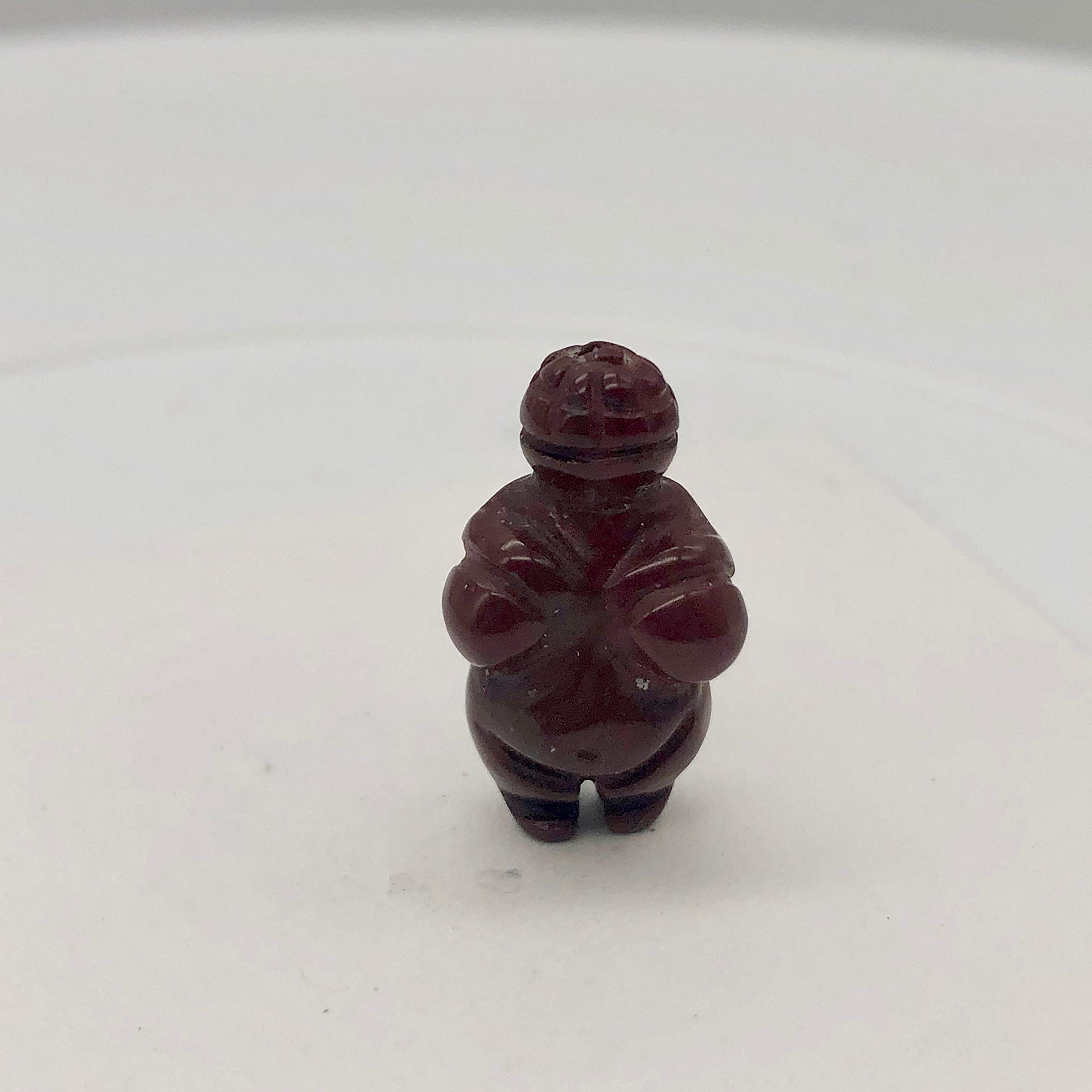 Fertile Red Jasper Goddess of Willendorf Statue - Hand Carved Fertility Figurine for Home Decor, Meditation & Spiritual Healing