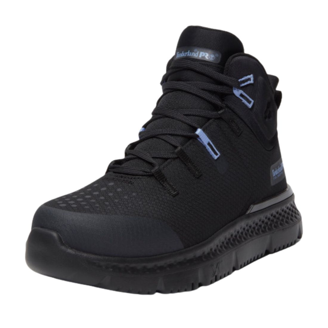 Timberland PRO Intercept TB0A67T3EL0 Women's Steel Toe Athletic Work Shoes - Black | Slip-Resistant & Comfortable for Construction, Warehouse & Outdoor Jobs