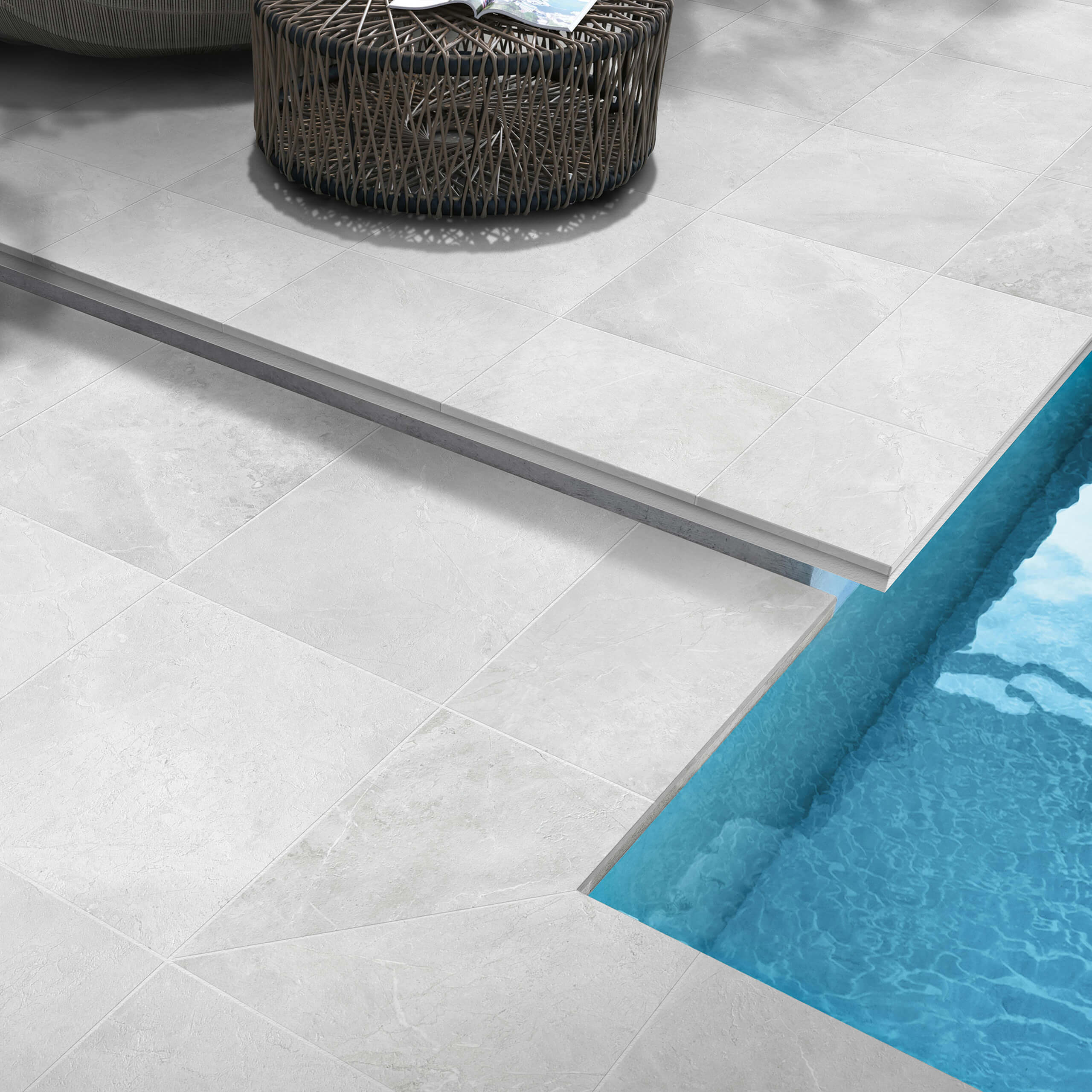 Chiswick 1200x600 Matt White Wall Panel - Premium Acoustic Tiles for Home & Office Soundproofing | Perfect for Living Rooms, Bedrooms, and Conference Rooms