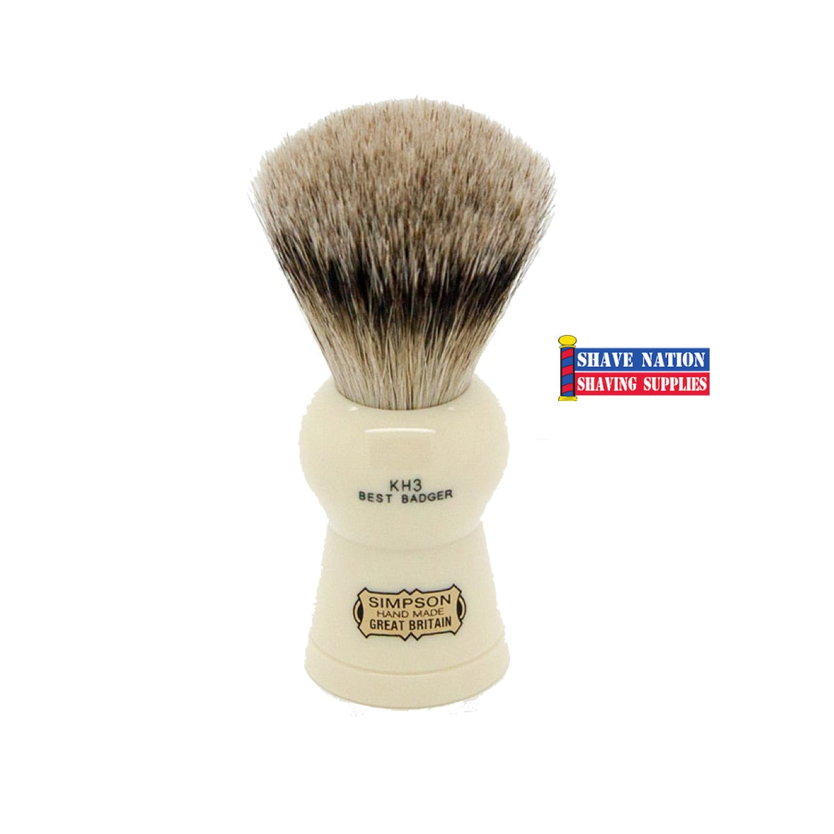 The Simpsons Keyhole 3 Brush Set - Best for Hair Styling, Detangling & Smoothing - Perfect for Home, Salon & Travel Use