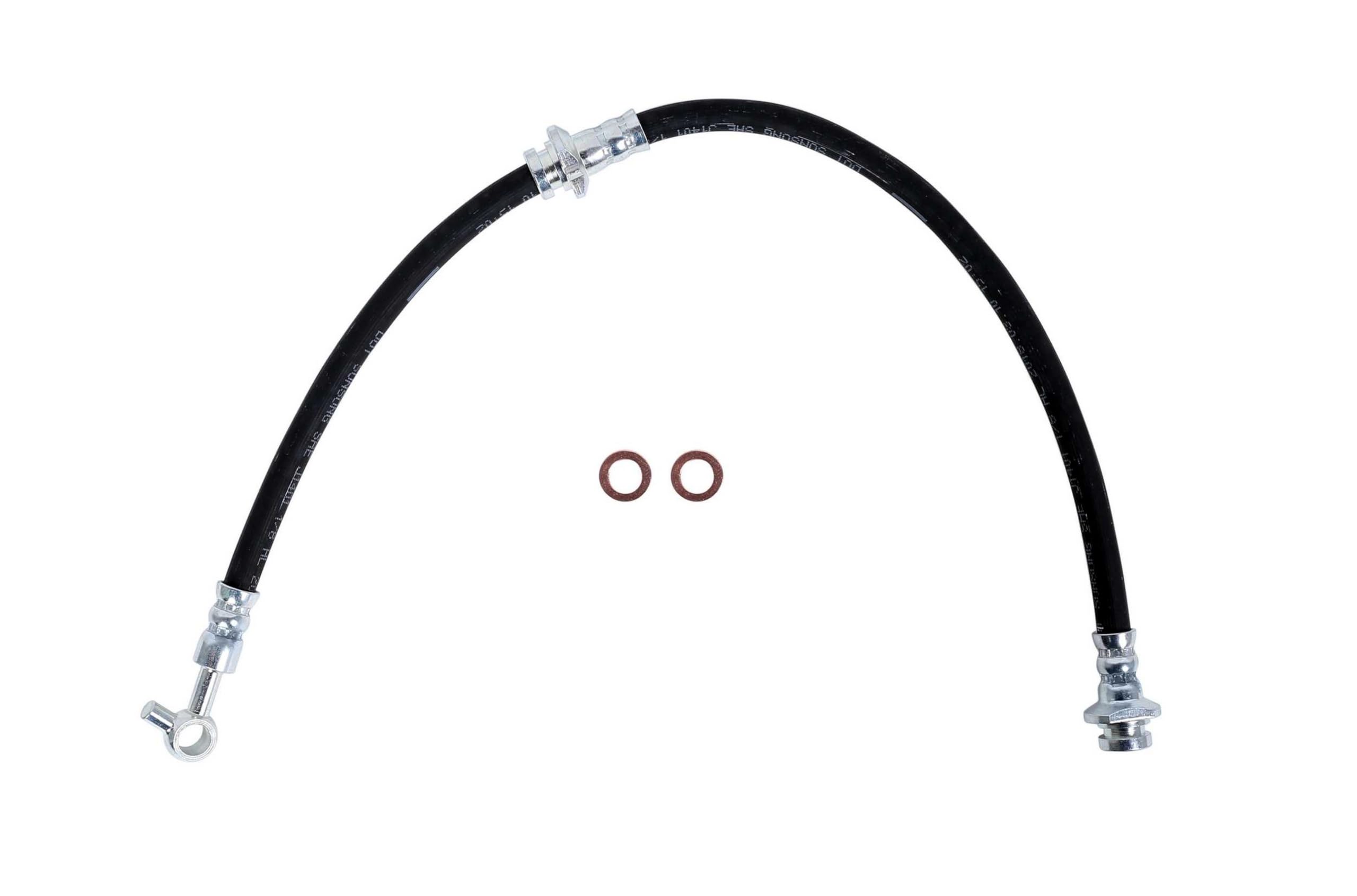 Sunsong 2206611 High-Performance Brake Hydraulic Hose - Durable Replacement for Cars, Trucks & SUVs - Perfect for Off-Roading & Heavy-Duty Braking