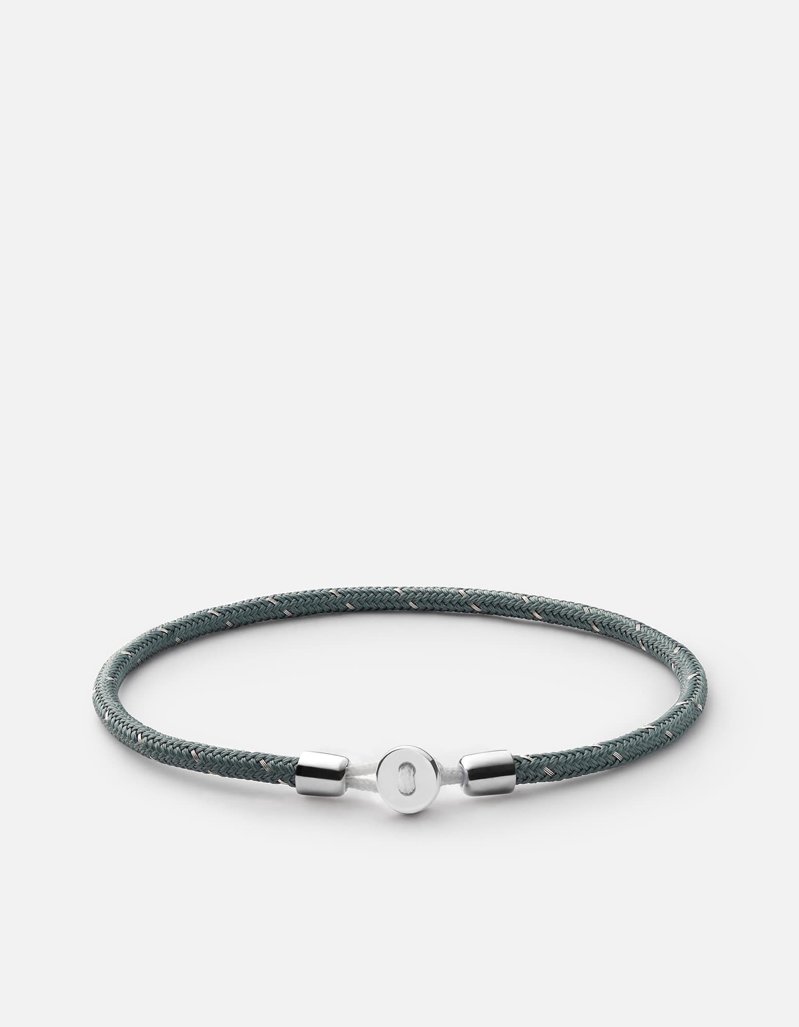 Sterling Silver Nexus Rope Bracelet for Women - Adjustable Minimalist Jewelry for Everyday Wear, Gifts & Special Occasions