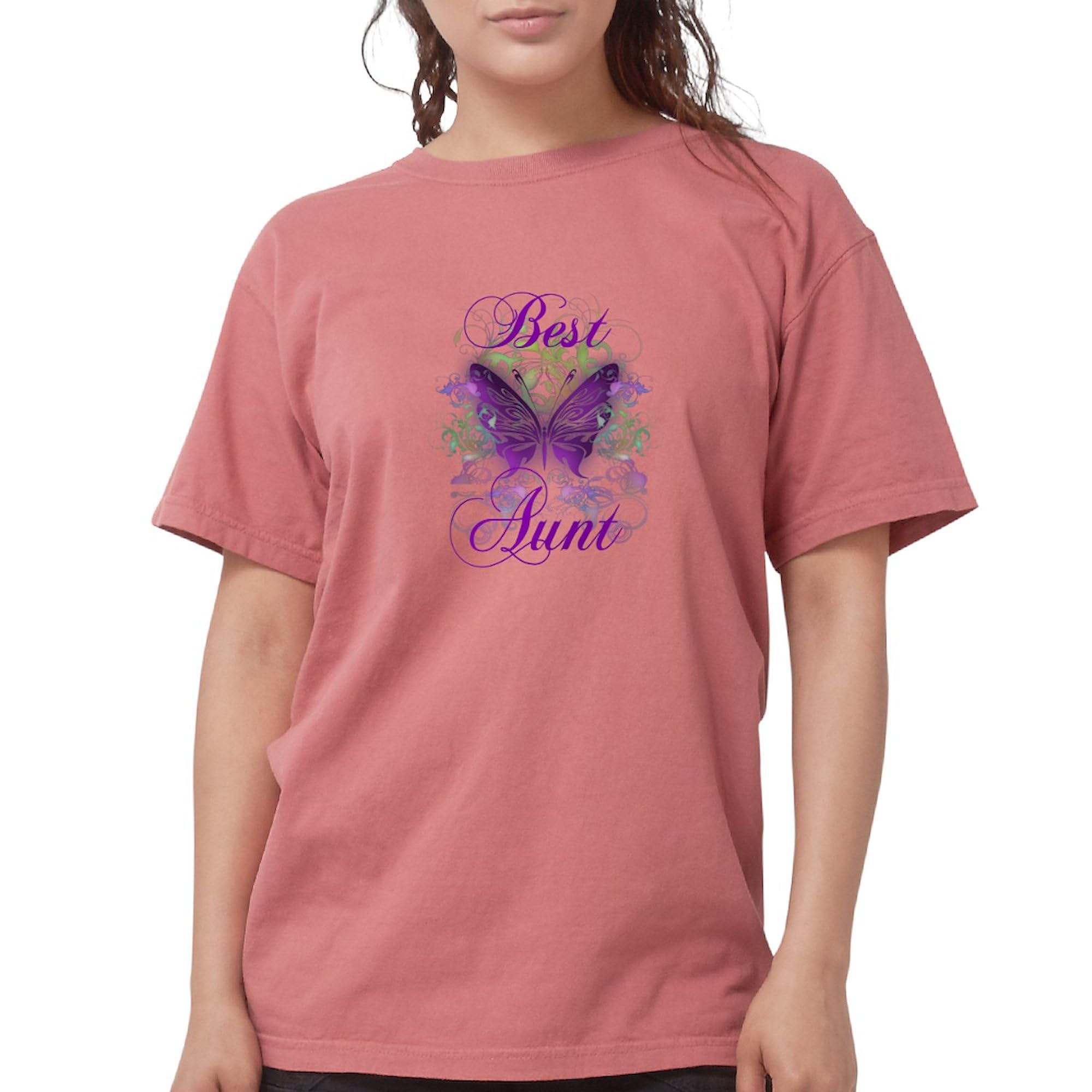 Best Aunt Women's Comfort Colors® T-Shirt - Soft Vintage Style Tee for Women - Perfect Gift for Aunts, Sisters & Friends - Great for Family Reunions, Birthdays & Casual Outings