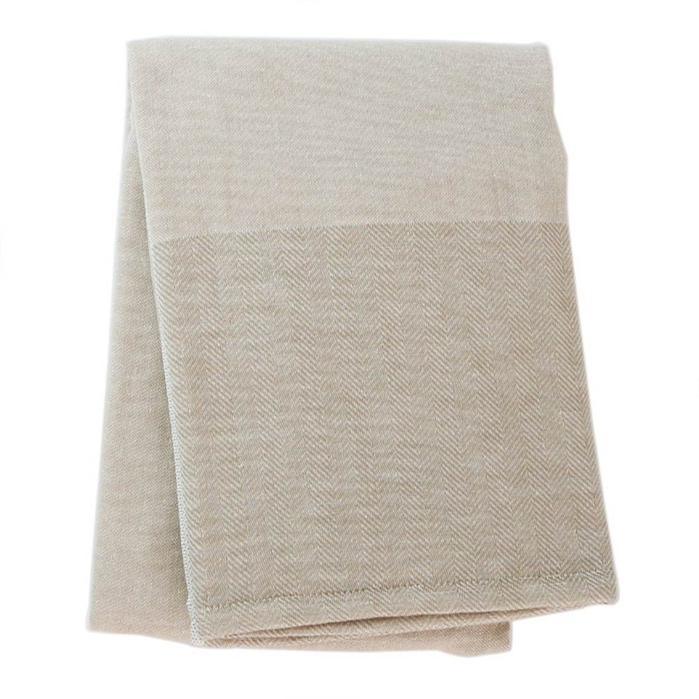 Premium Japanese Imabari Iori Umi Bath Towel - Soft Absorbent Quick-Dry Shower Towel, Beige - Luxury Spa & Beach Essential for Home & Travel