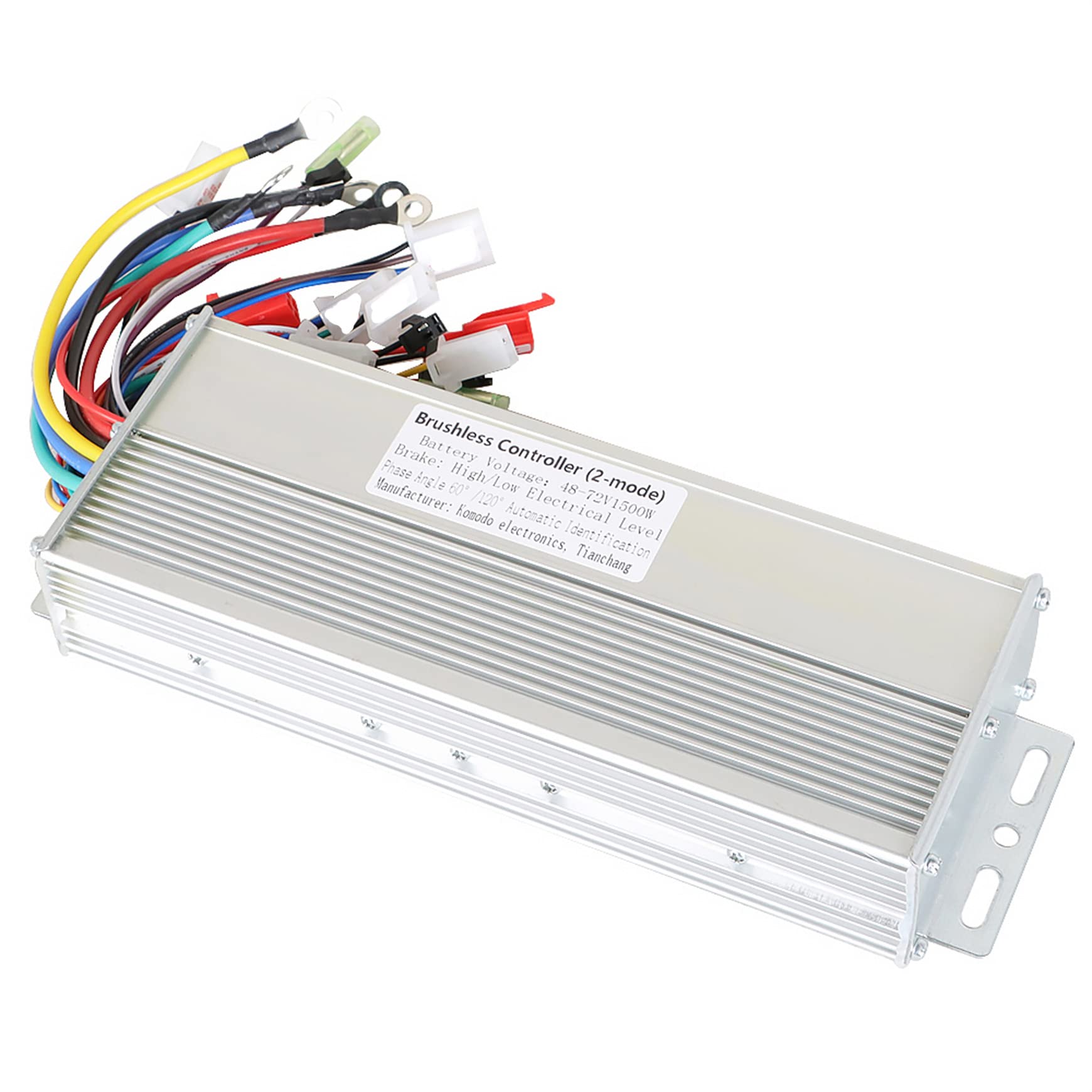 48V/72V 1500W Brushless Motor Speed Controller - High Performance E-Bike & Scooter DC Replacement - Perfect for Electric Bikes, Scooters, and DIY EV Projects