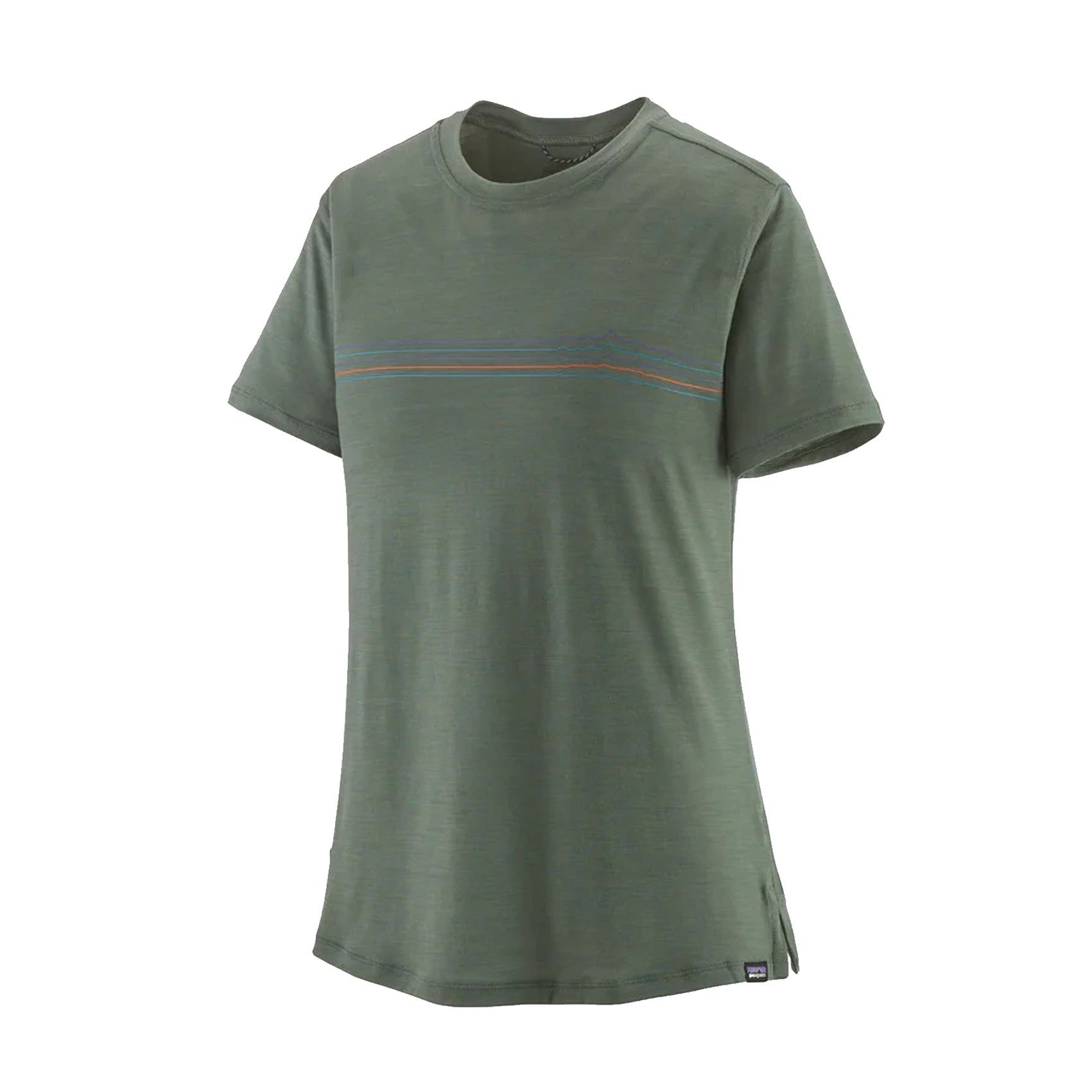 Patagonia Women's Capilene Cool Merino Graphic T-Shirt - Lightweight Wool Blend Top for Hiking, Travel & Outdoor Adventures