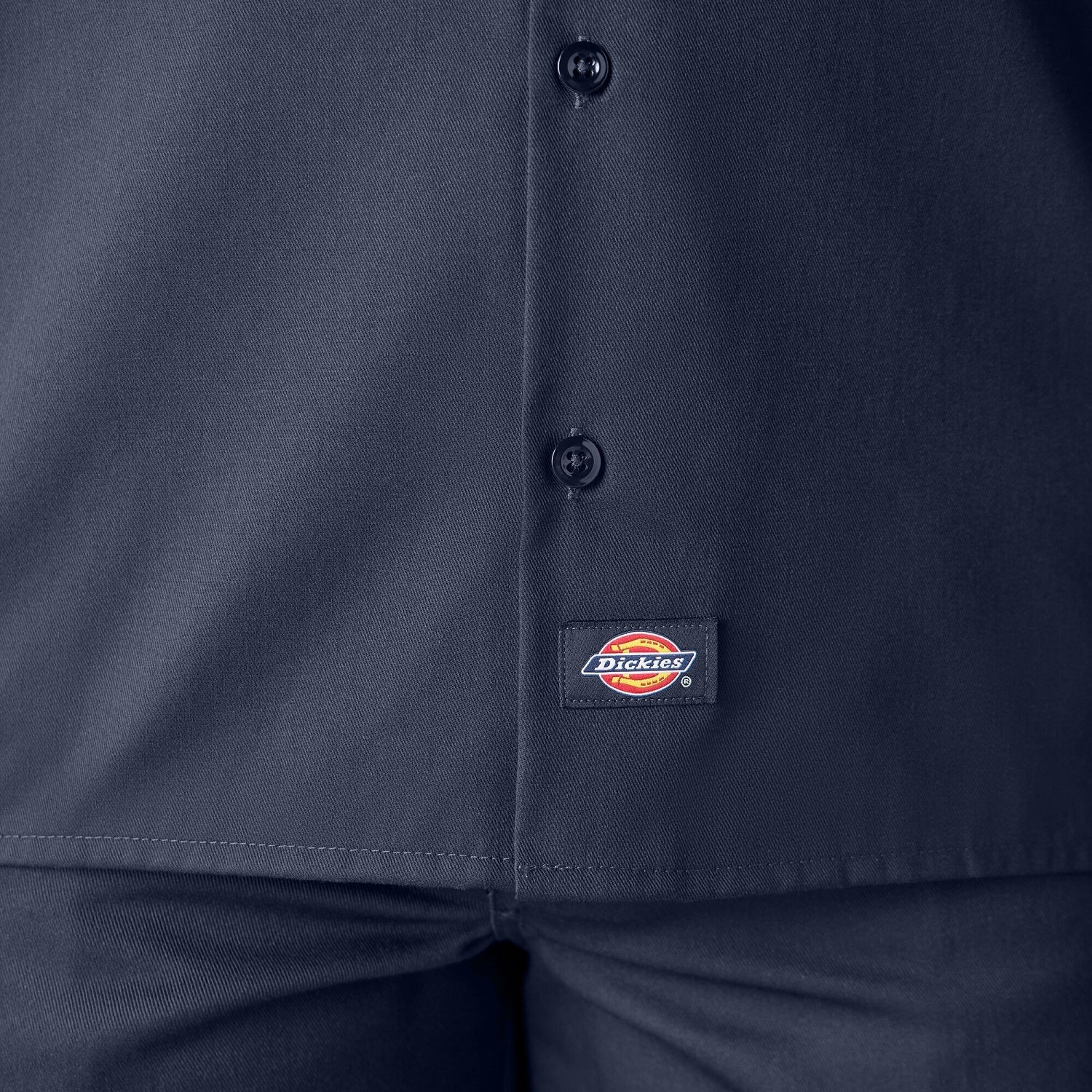 Dickies Men's Short Sleeve Work Shirt - Durable Cotton Button Down Shirt for Construction, Landscaping & Outdoor Work | Comfortable & Breathable Workwear