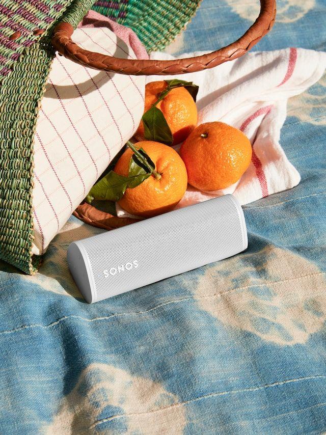 Sonos Roam Wireless Portable Smart Speaker - Waterproof Bluetooth Speaker with Voice Control, Long Battery Life for Outdoor, Travel, Beach & Home Use (Discontinued Model)