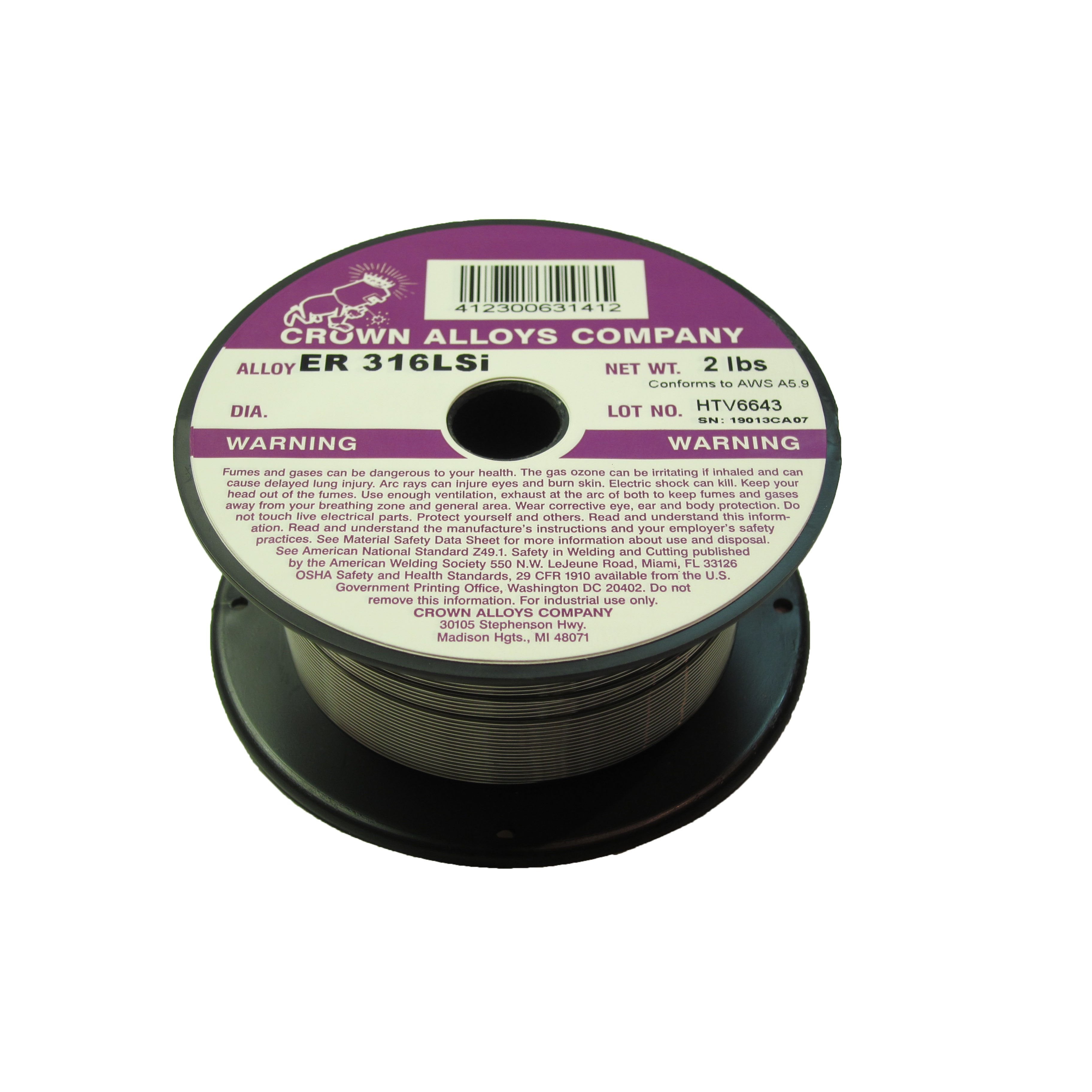 Premium ER 316LSI MIG Welding Wire .023