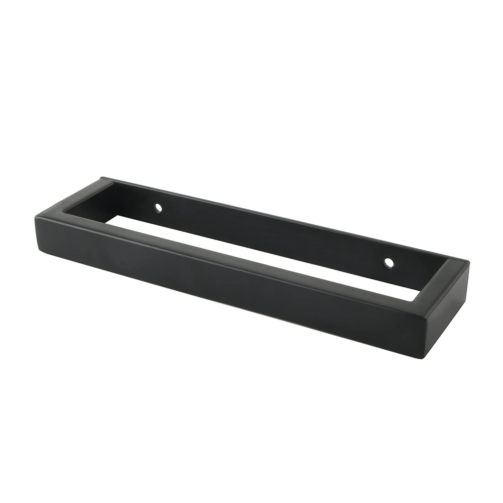 Stainless Steel Towel Rack Holder - 20/30/40/50cm Wall Mounted Bathroom Storage Shelf with Towel Hanger & Ring | Durable 304 Matte Finish | Perfect for Spa, Hotel & Home Bathroom Organization