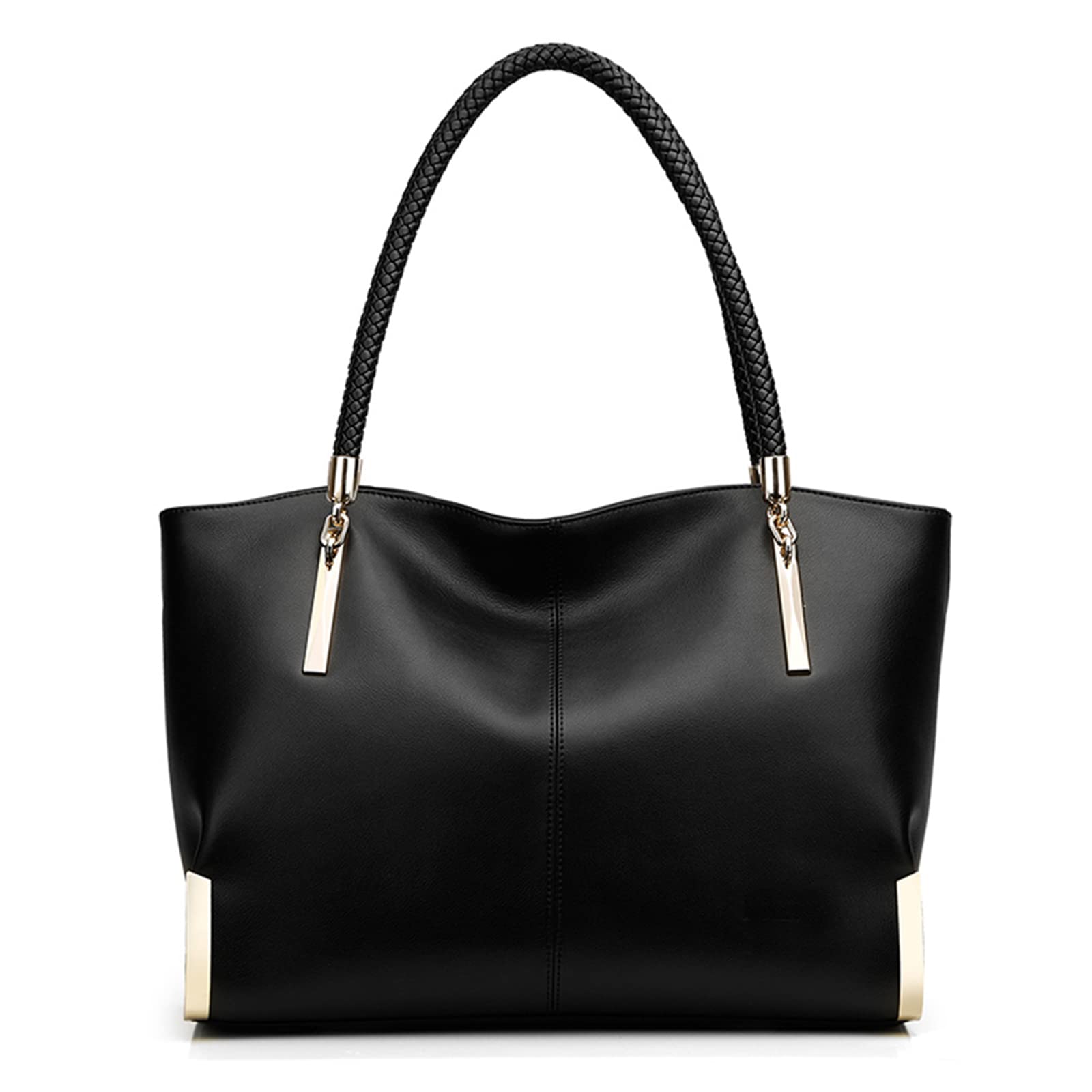 Premium Genuine Leather Tote Bags for Women - Large Top Handle Shoulder Purse Handbag - Perfect for Work, Travel & Everyday Use