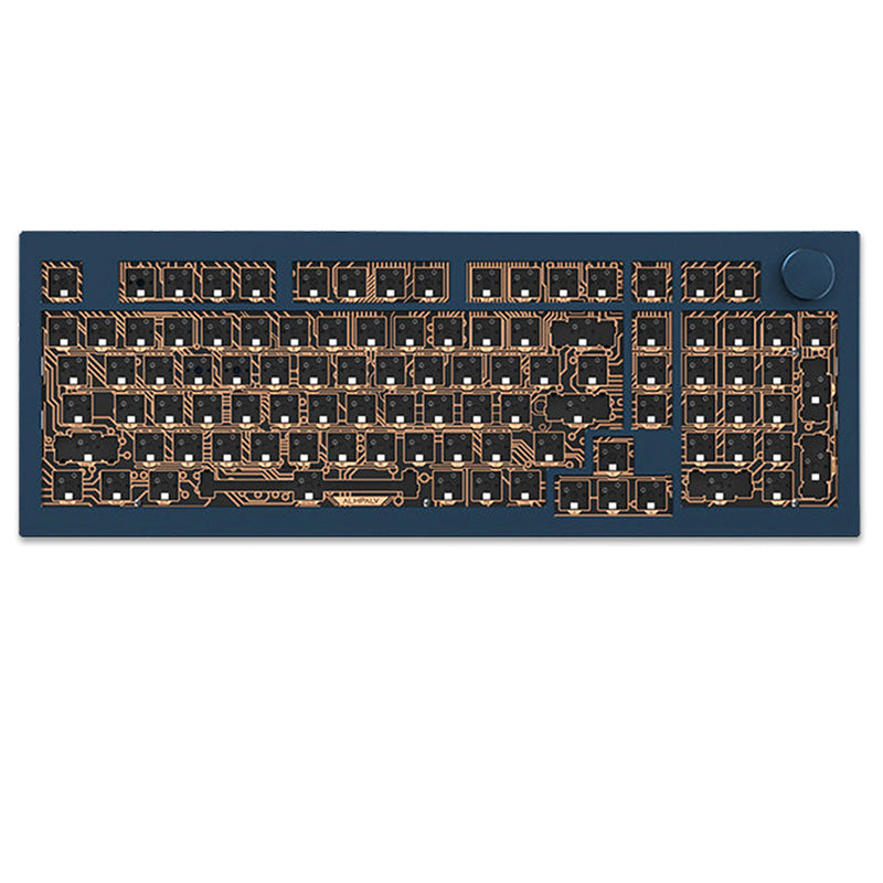 JAMESDONKEY R2 Aluminum Wireless DIY Mechanical Keyboard Kit - Customizable RGB Backlit, Hot-Swappable Switches for Gaming & Office Use