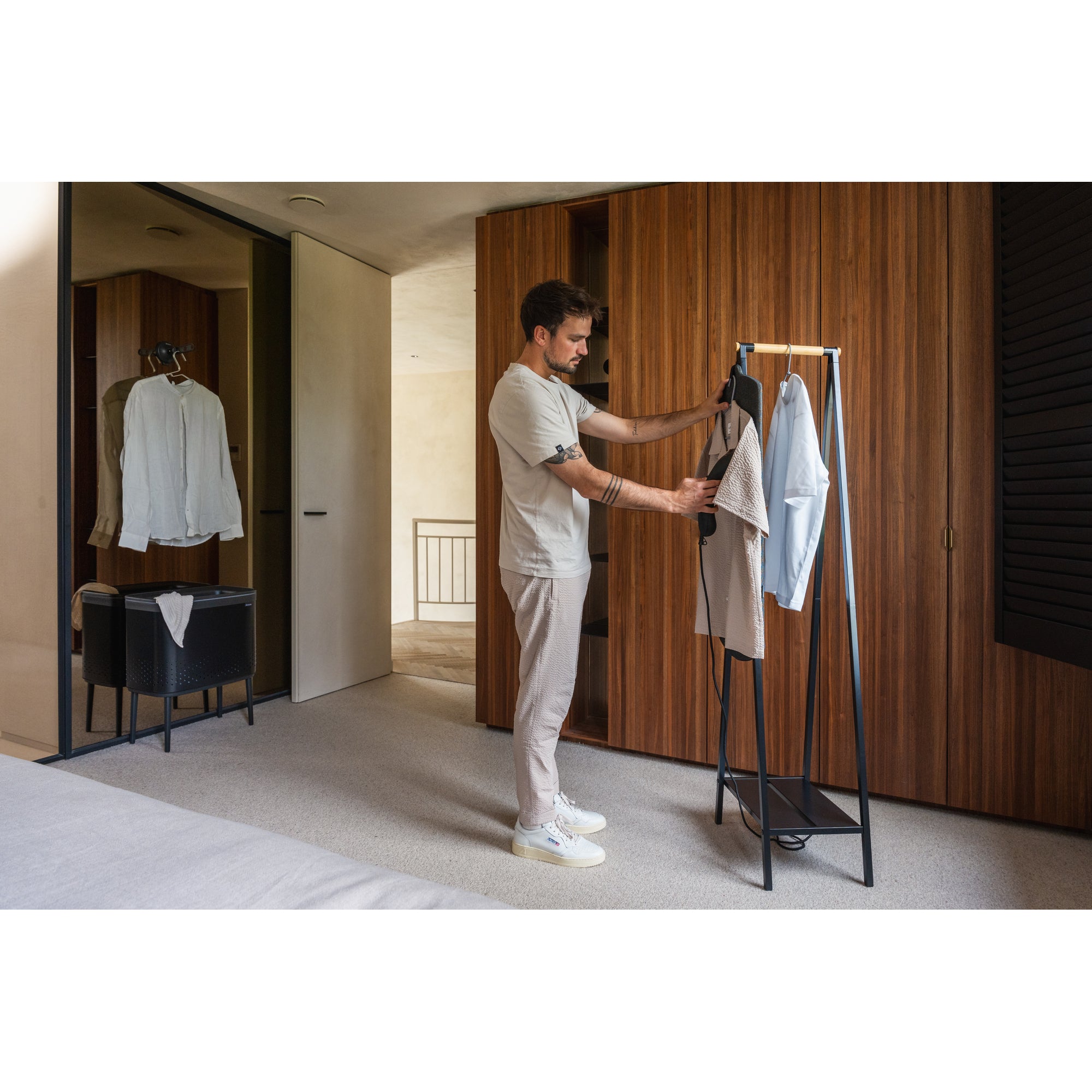 Linn Steam Board - Premium Wooden Ironing Board for Home & Travel | Compact, Lightweight & Foldable | Perfect for Clothes, Fabrics & DIY Projects