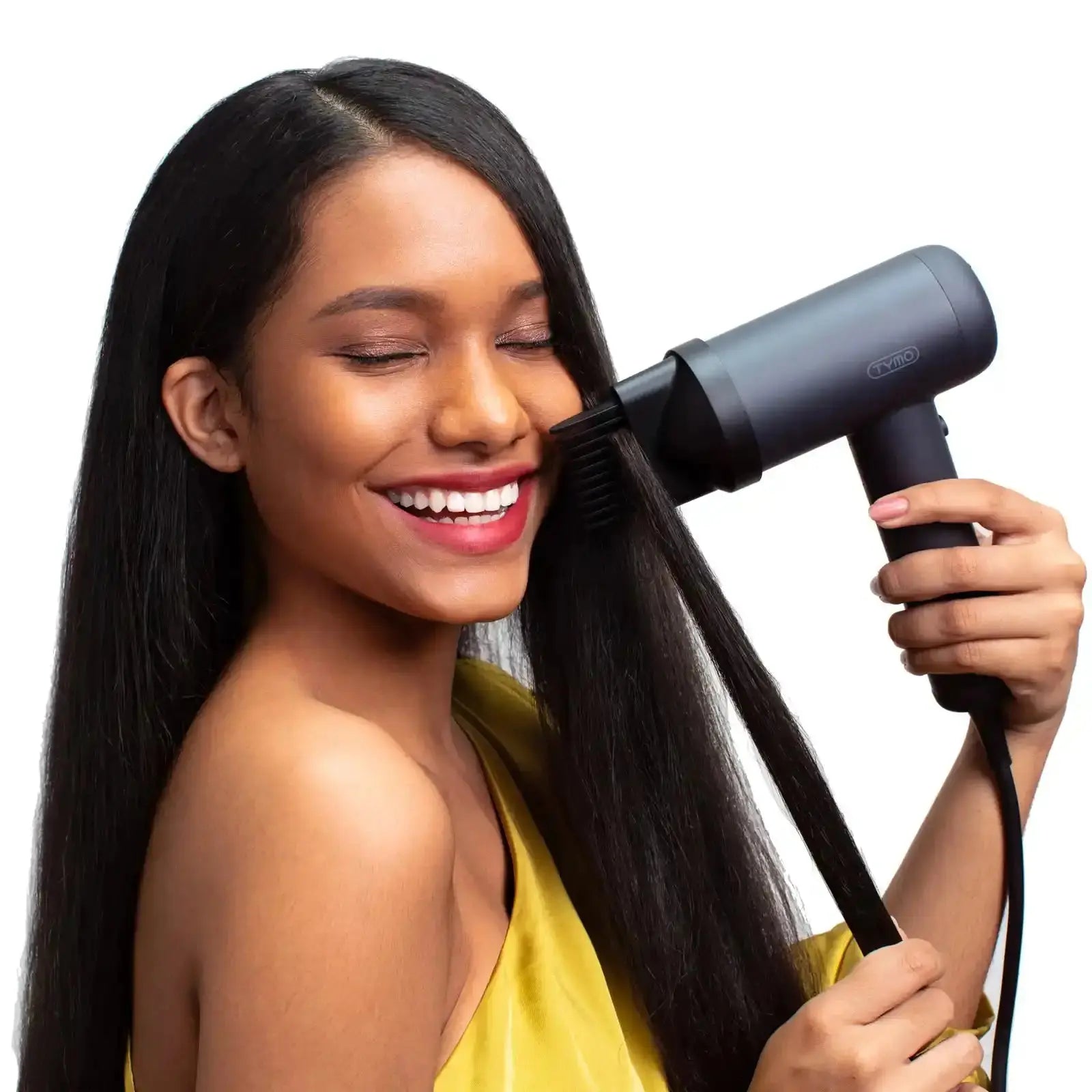 AIRHYPE LITE Hair Dryer with Free Comb Nozzle - Professional Blow Dryer for Salon-Quality Styling at Home - Perfect for Daily Hair Care & Travel