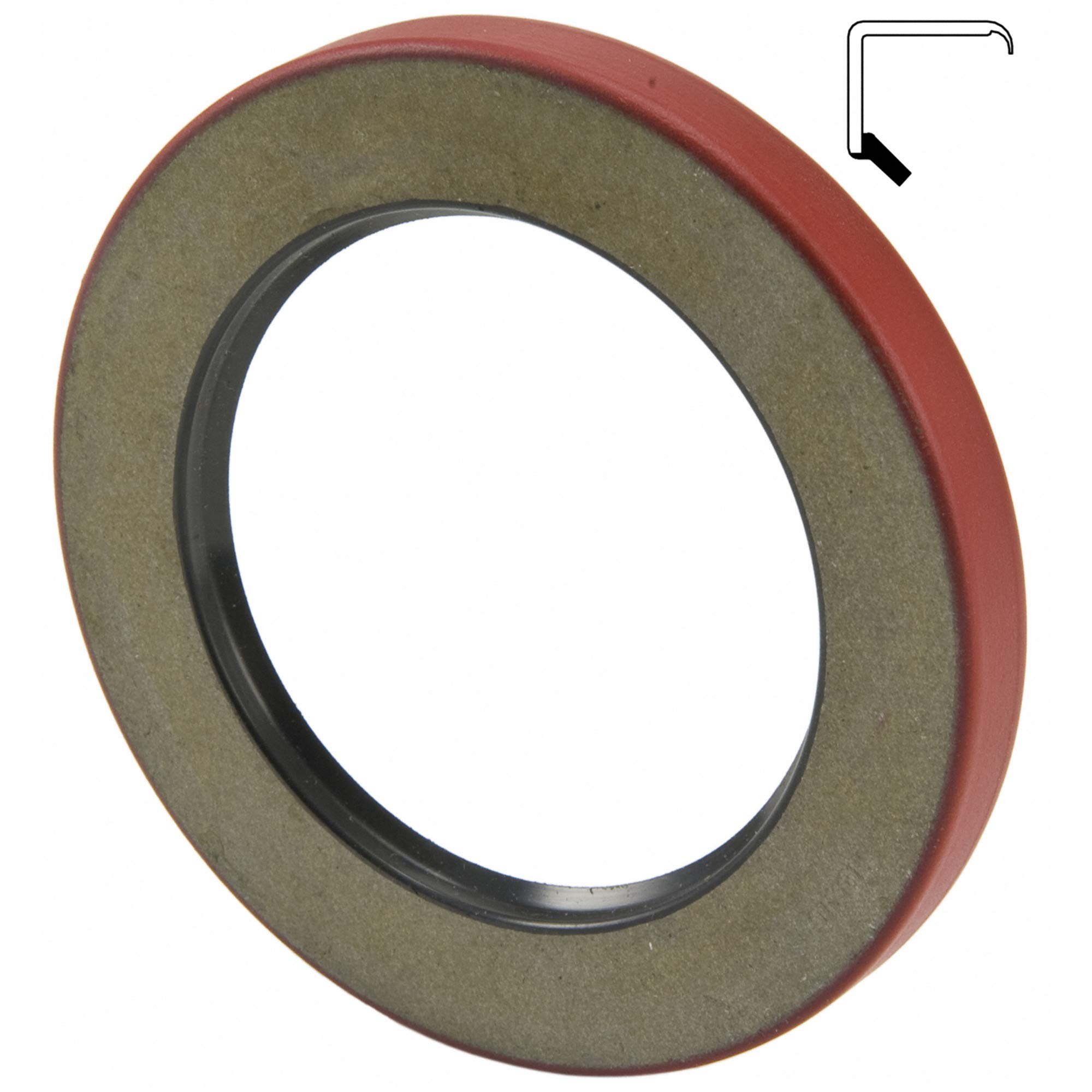 National 443018 Oil Seal - High Performance Rubber Oil Seal for Automotive, Industrial & Marine Applications - Perfect for Engines, Pumps, Gearboxes & Hydraulic Systems