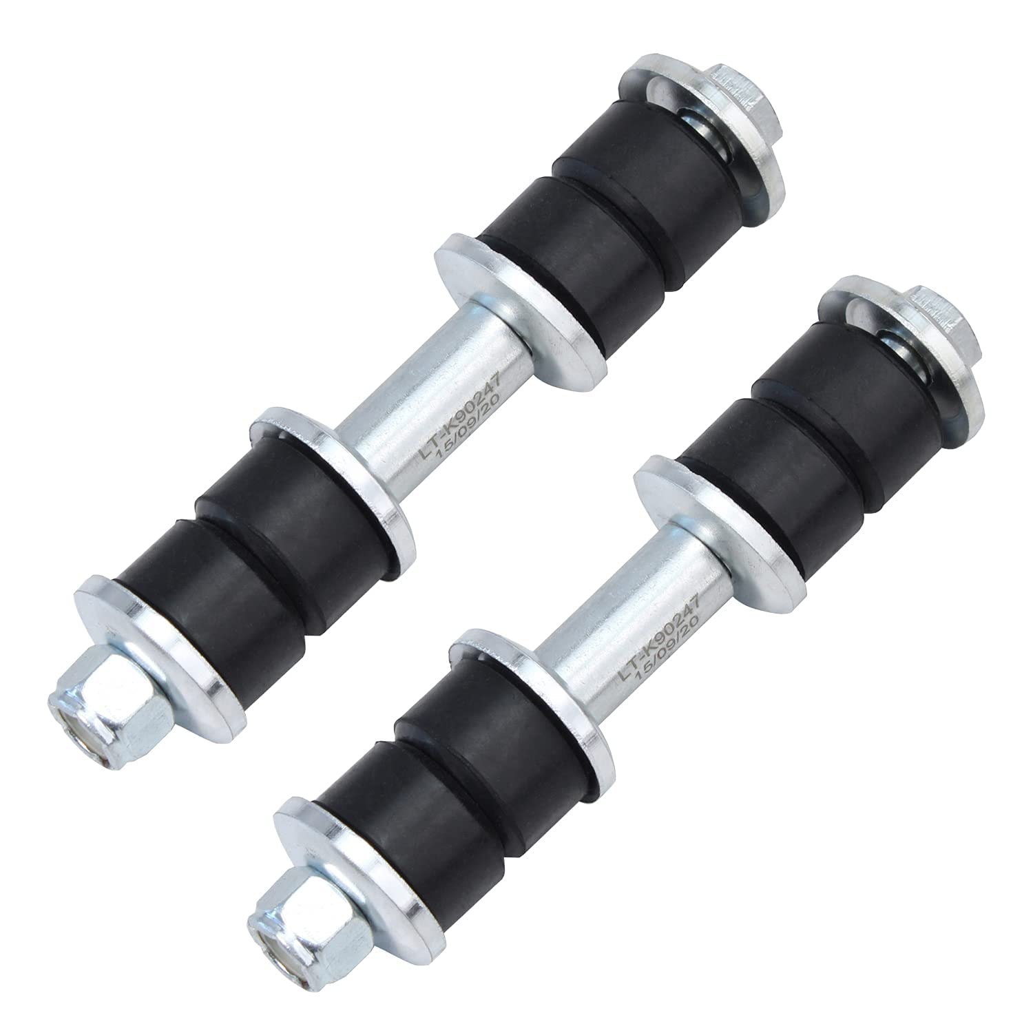 Detroit Axle 8-Piece Front End Suspension Kit for 2002-2007 Mitsubishi Lancer - FWD Lower Control Arms with Ball Joints, Inner/Outer Tie Rod Ends & Sway Bar Links (2003-2006 Models) - Perfect for Smooth Ride & Enhanced Handling on City Roads & Highways