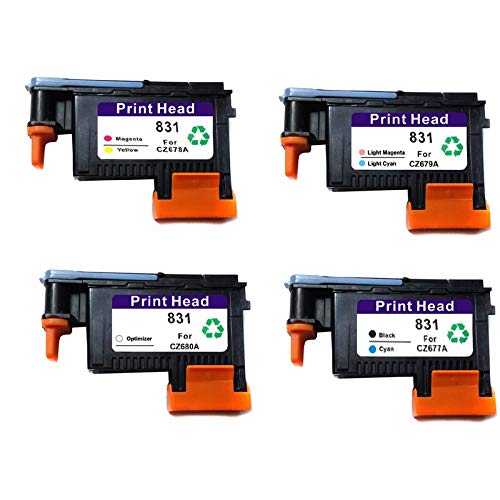 HP 831 Printhead Replacement for Latex 310 330 360 Printers - Compatible with PRTA34068 CZ677A CZ678A CZ679A CZ680A Models (LM/LC Type) - Ideal for Office & Commercial Printing Solutions
