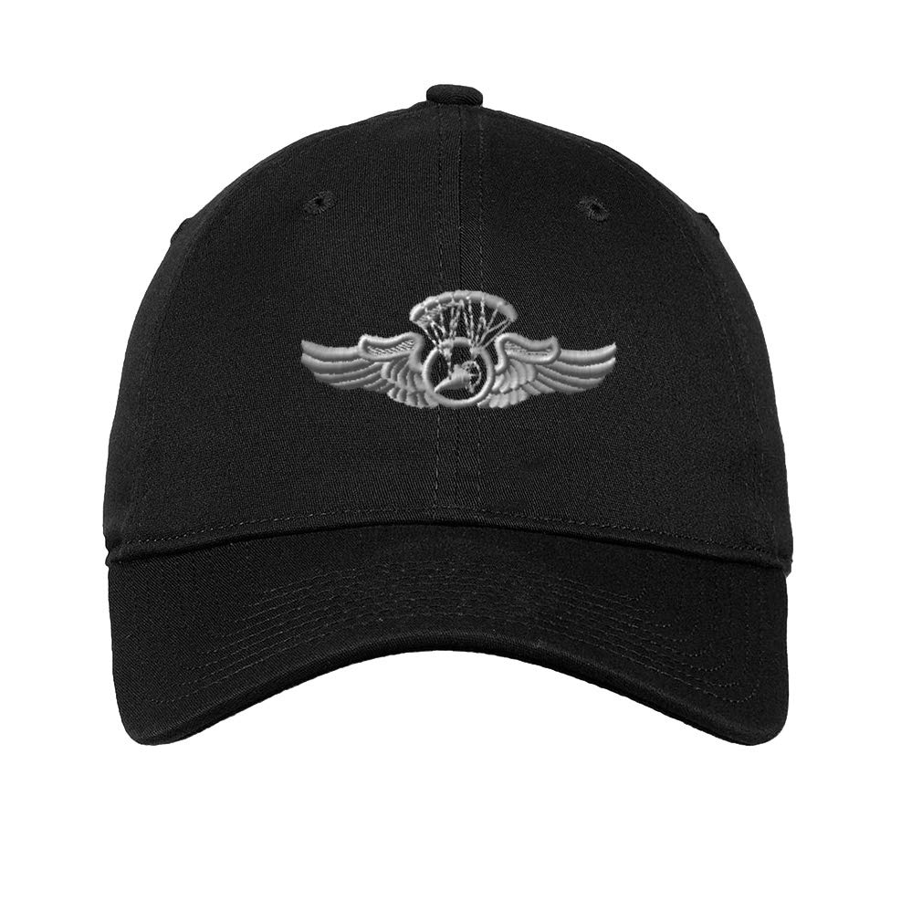 Speedy Pros Soft Baseball Cap with Parachute Badge Embroidery - Lightweight Adjustable Men's Hat for Driving, Outdoor Sports & Casual Wear
