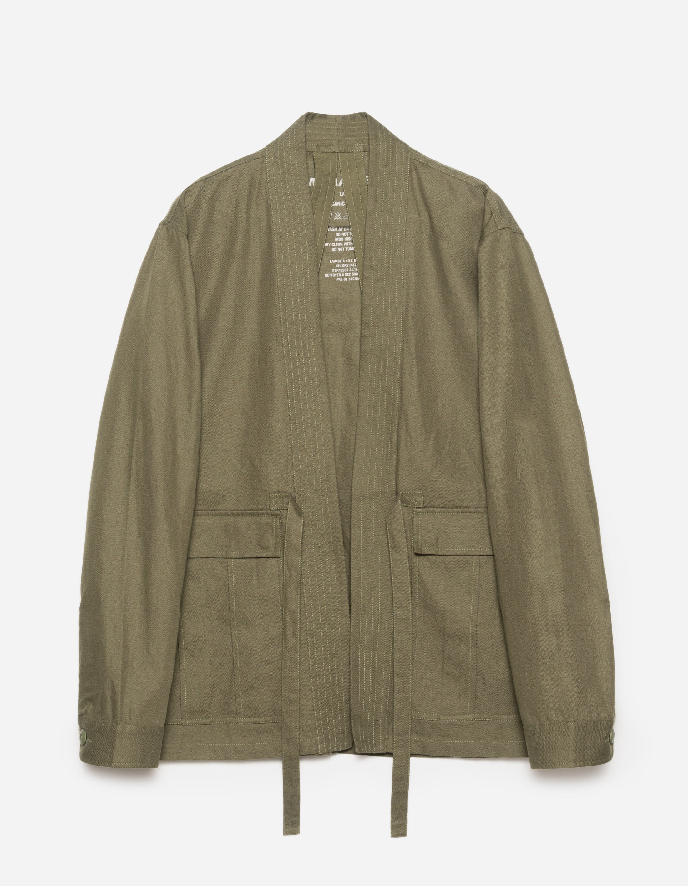 6028 Hemp Cargo Hanten Jacket - Olive OG 107F - Eco-Friendly Workwear for Outdoor Adventures & Casual Street Style