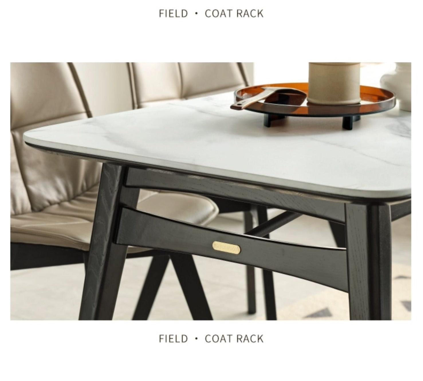 Solid Oak Wood Luxury Dining Table - Elegant & Durable for Formal Dining Rooms, Kitchens, and Entertaining Spaces