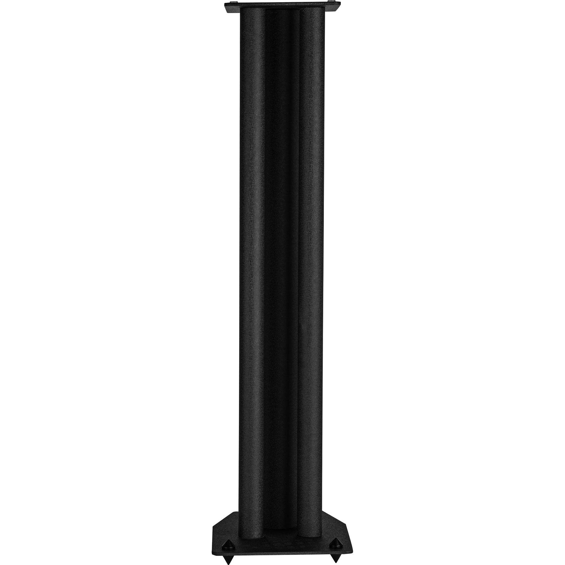 Dayton Audio SSMB32 32-Inch Heavy Duty Speaker Stands Pair with Square Steel Base - Perfect for Home Theater, Studio Monitors & Bookshelf Speakers