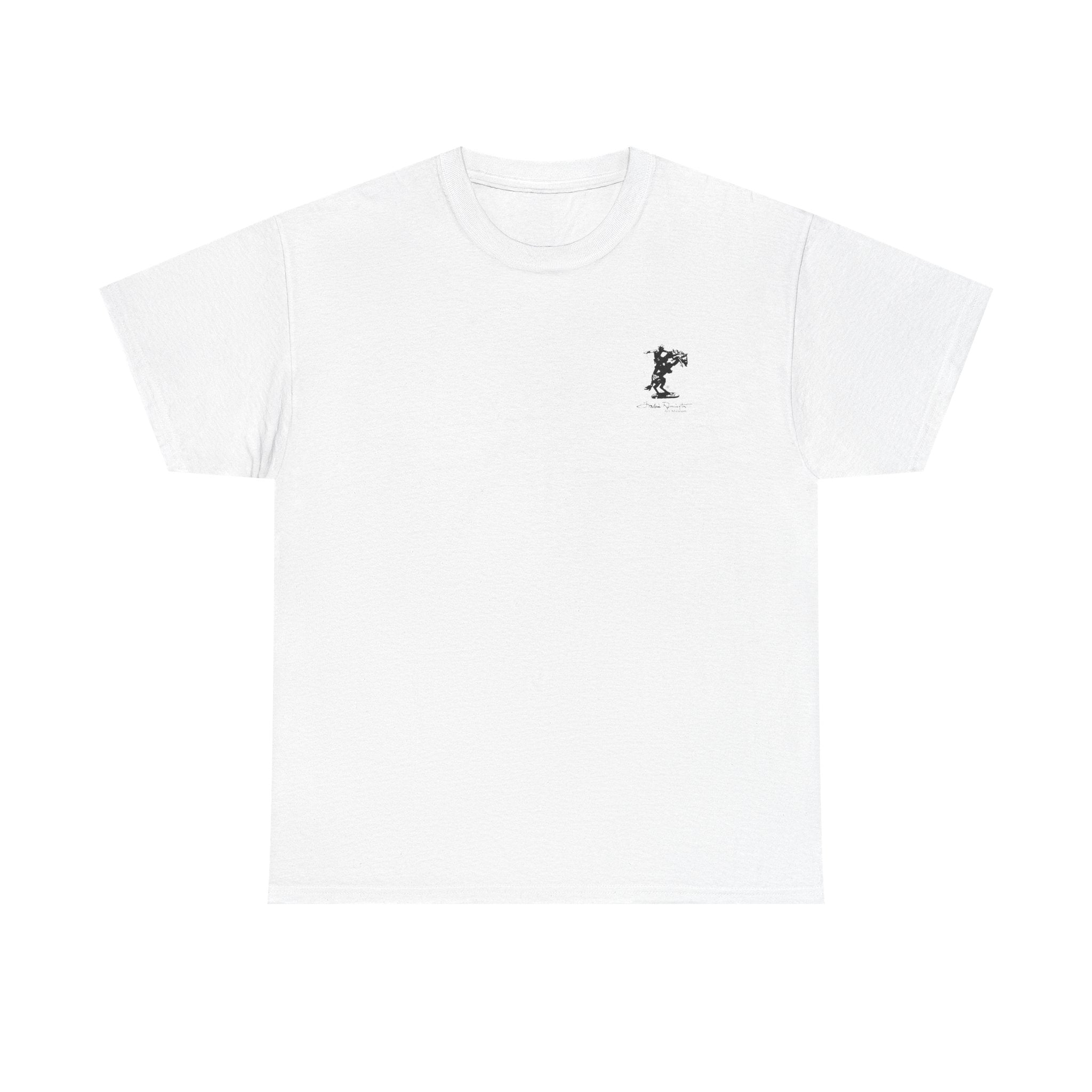 Black Remington Logo Unisex Heavy Cotton T-Shirt - Soft & Durable Casual Wear for Men & Women | Perfect for Everyday Outfits, Streetwear & Graphic Tee Lovers