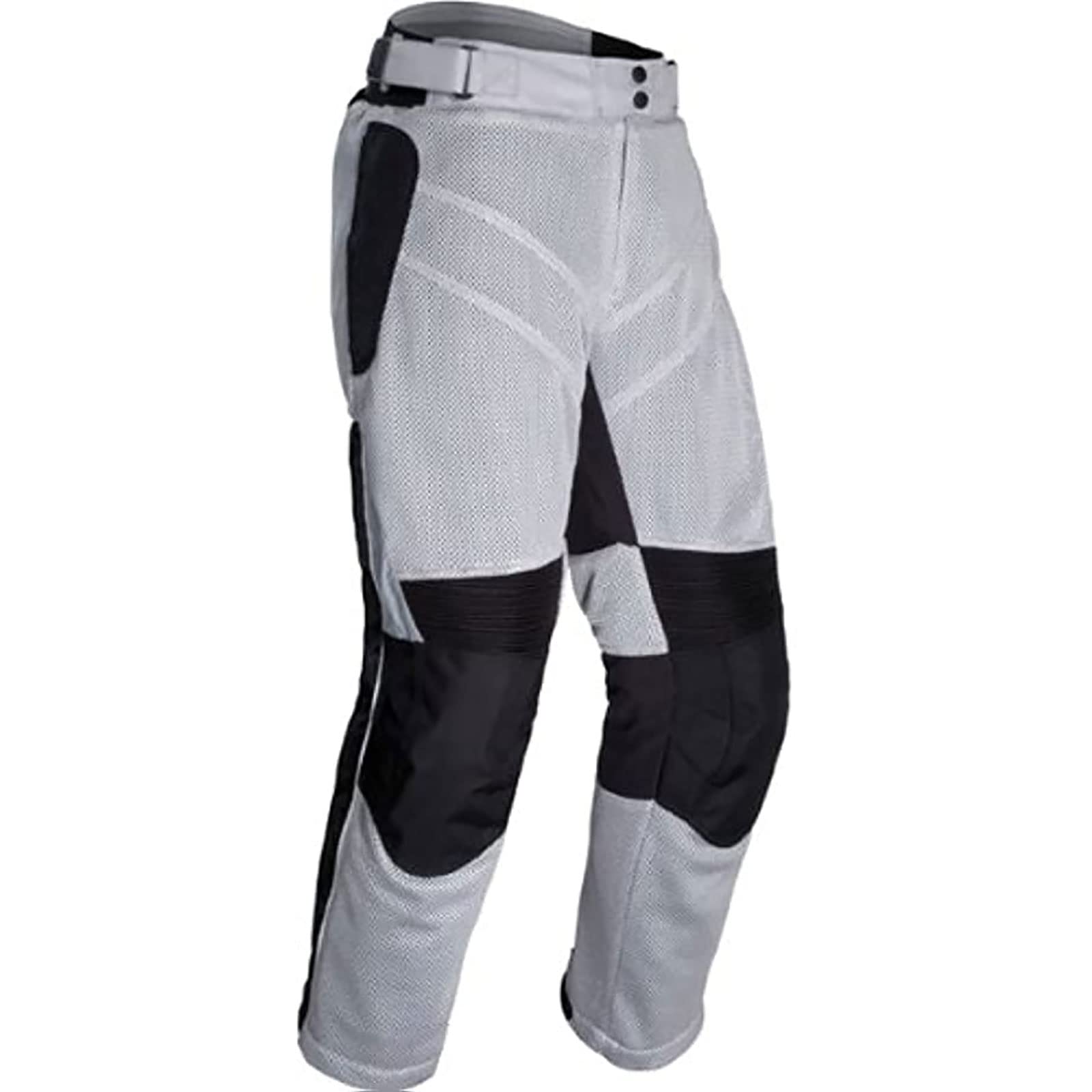 Tour Master Venture Air Women's Street Motorcycle Pants - Silver/Medium | Breathable Protective Riding Gear for Commuting & Long Distance Travel | Perfect for Urban Riders & Adventure Touring