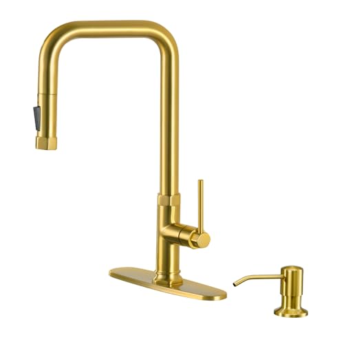 Brushed Gold (Faucet+Soap Dispenser)