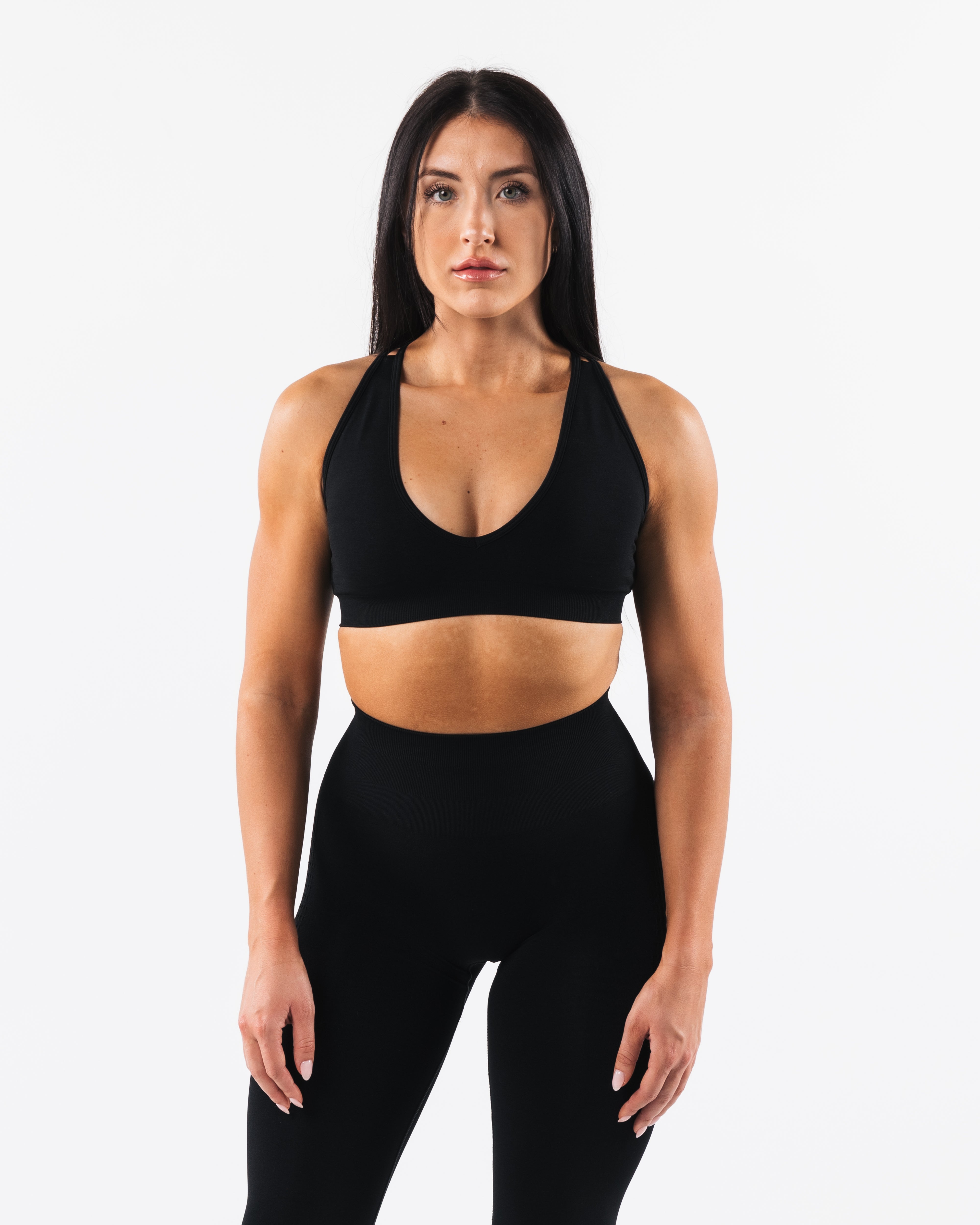 Amplify Deep V Push Up Bra - Sexy Lace Underwire Bra for Women, Black - Perfect for Date Nights & Special Occasions