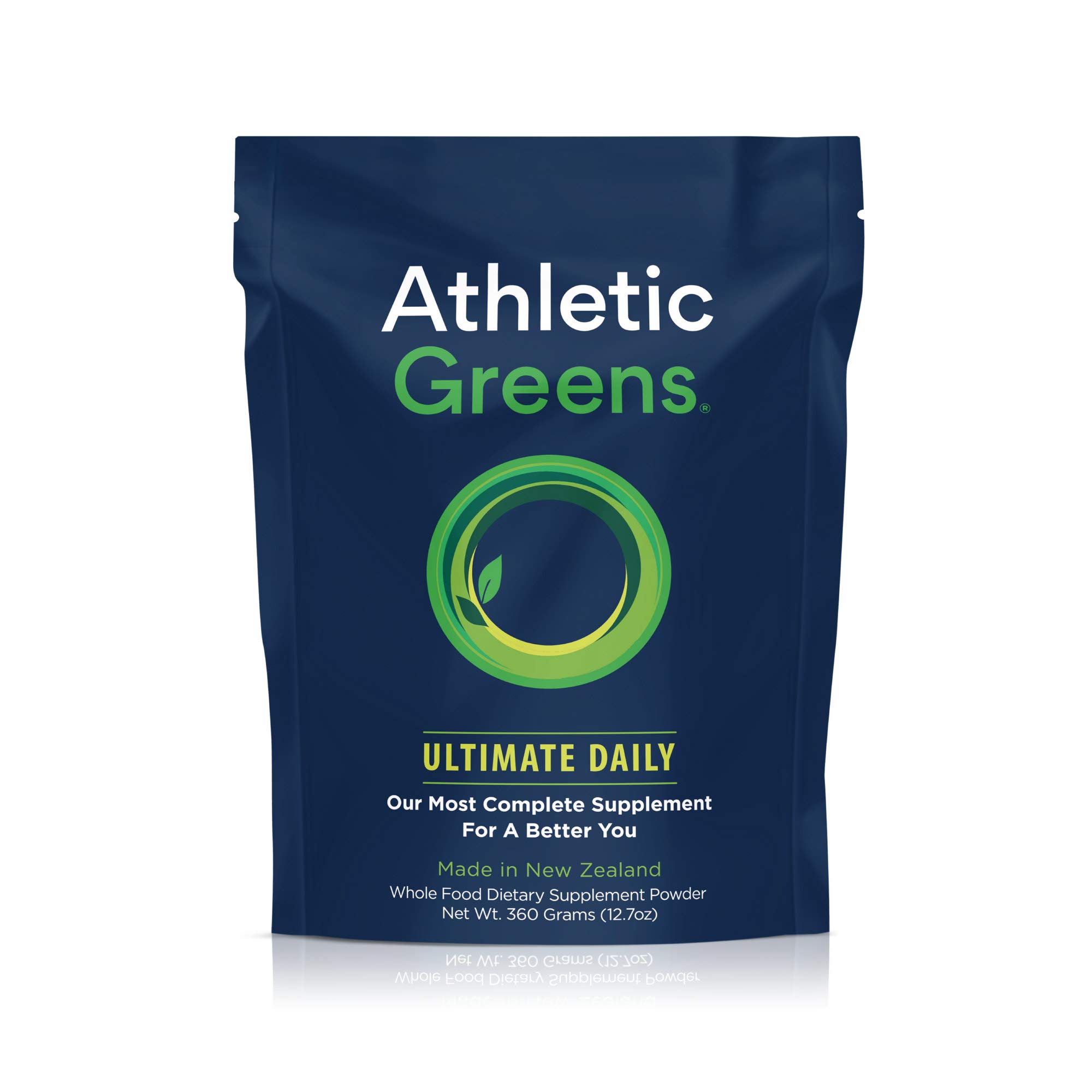 Athletic Greens Ultimate Daily Superfood Powder - Whole Food Sourced Greens Supplement, Gluten-Free, Vegan & Keto Friendly, 360g (30 Day Supply) - Boost Energy & Immunity for Active Lifestyles