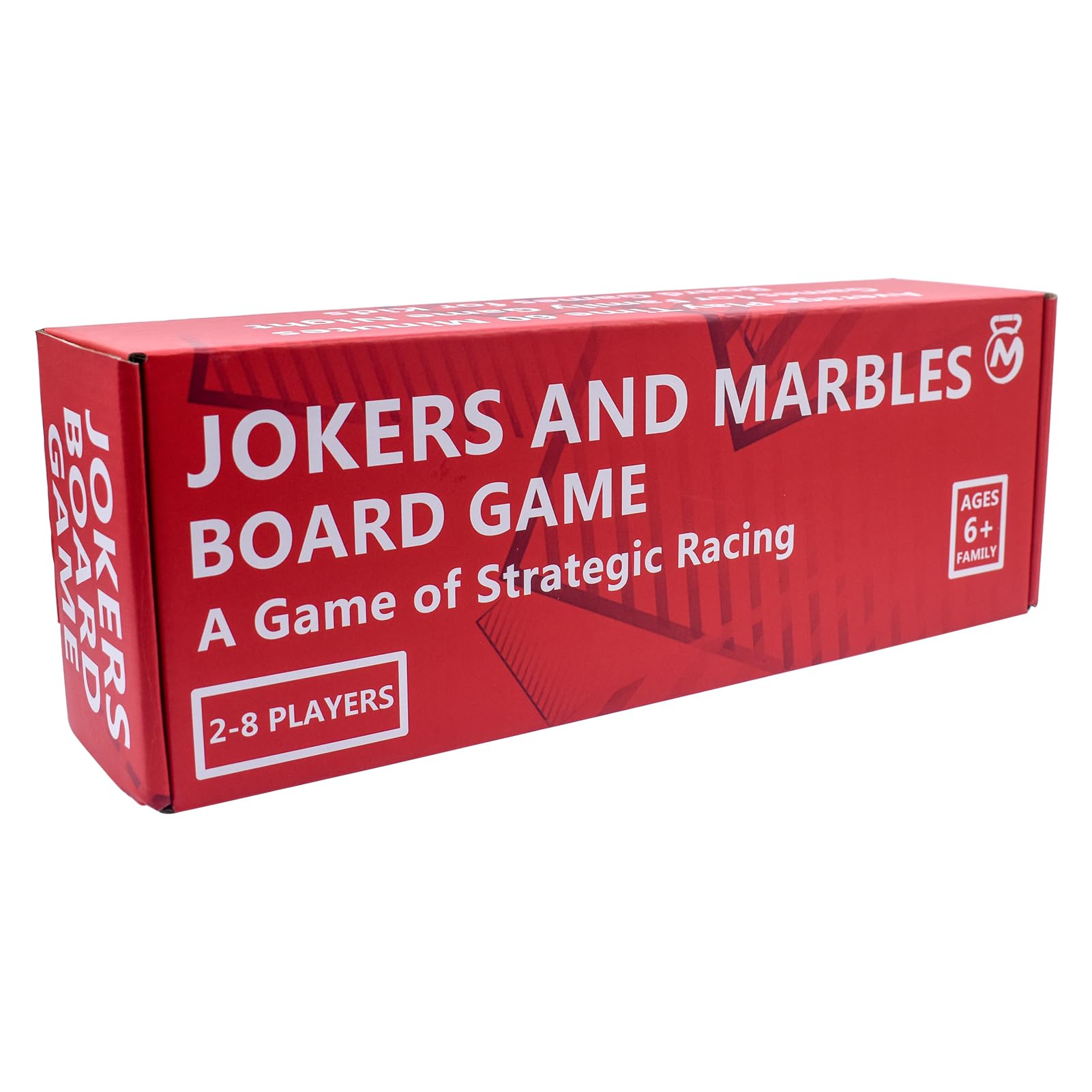 Pegs and Jokers Board Game Set for 2-8 Players - Colorful Double-Sided Solid Wood Game Board with 48 Marbles & 4 Decks of Cards - Fun Family Game Night & Party Entertainment