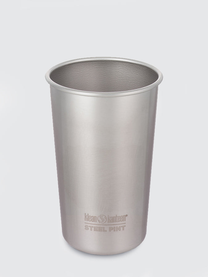 Klean Kanteen 16oz (473ml) Stainless Steel Insulated Water Bottle - Keeps Drinks Hot & Cold for Hours - Perfect for Hiking, Camping, Gym & Office Use