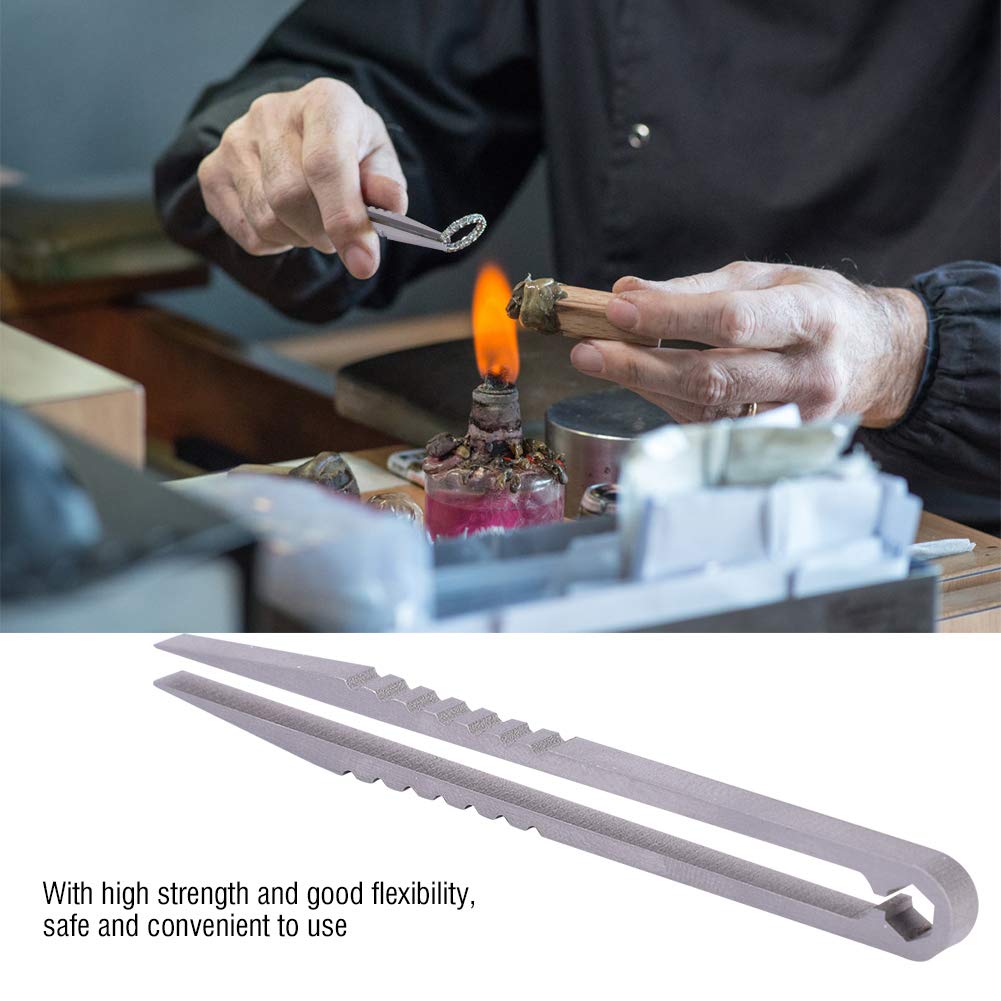 VGEBY Portable Alloy EDC Tweezers - Compact Multi-Tool for Hiking, Camping, Travel & Everyday Carry | Perfect for First Aid, Survival Kits & Outdoor Adventures