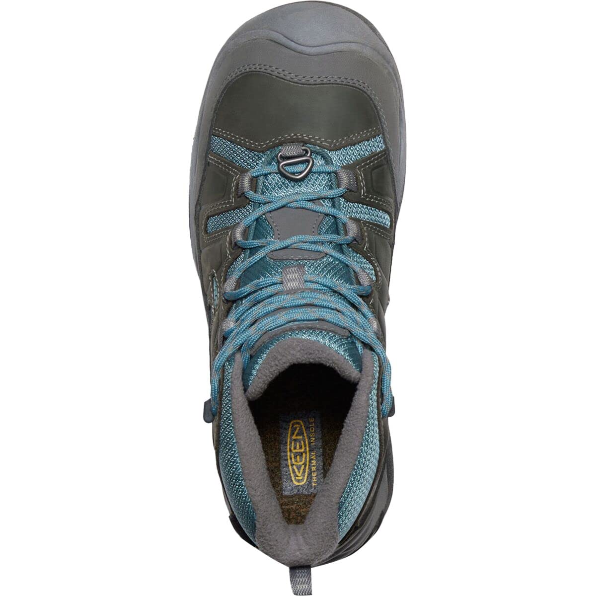 KEEN Women's Circadia Mid Height Polar Insulated Waterproof Hiking Boots - Winter Snow Trekking, Outdoor Adventure & Cold Weather Activities