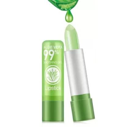 Aloe Vera Soothing Gel Lip Balm - Hydrating & Moisturizing Lip Care for Dry, Chapped Lips - Perfect for Winter, Outdoor Activities & Daily Use
