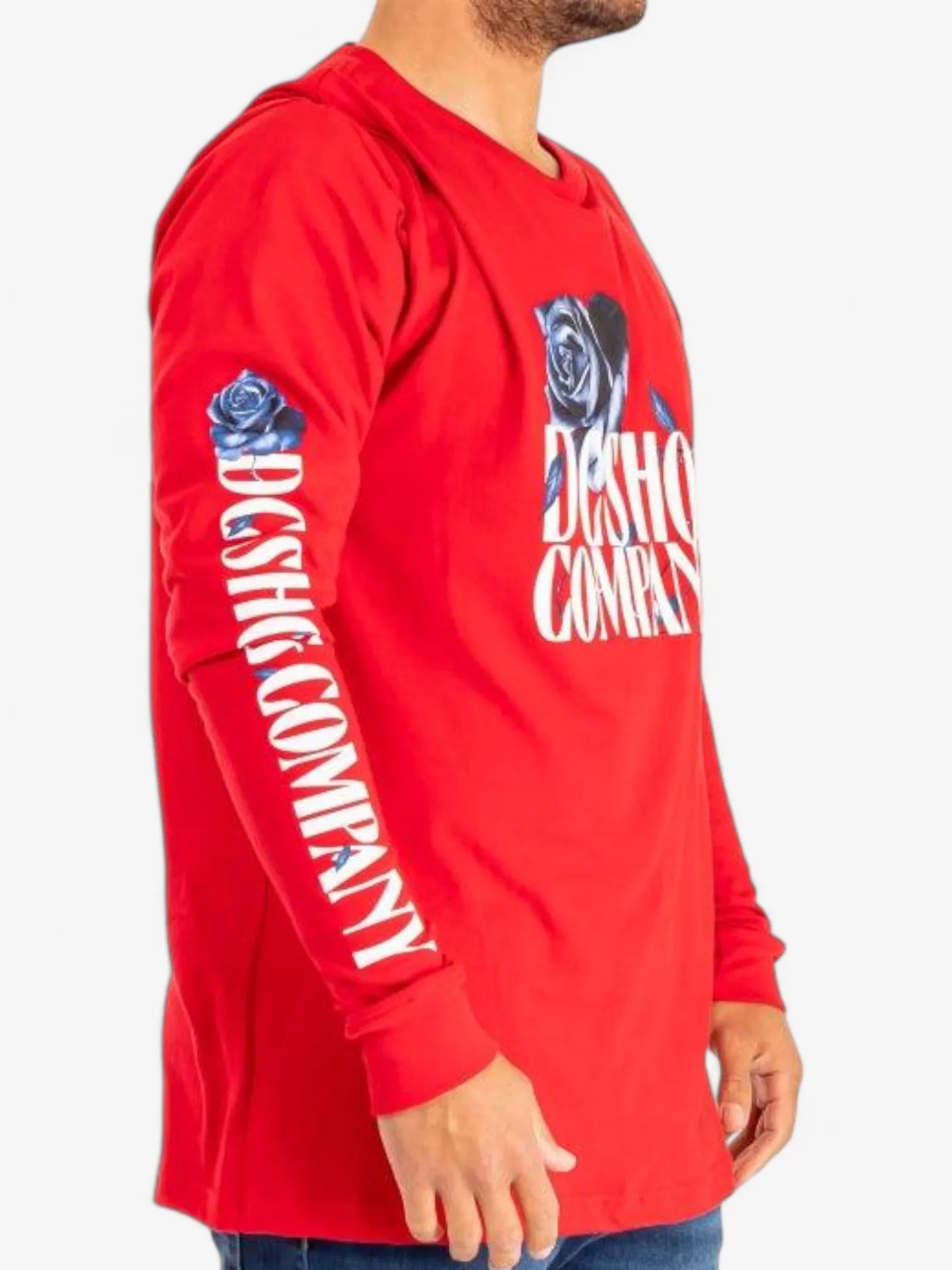 DC Fanatic Red T-Shirt for Men - Comfortable Cotton Tee for Casual Wear, Sports & Everyday Use