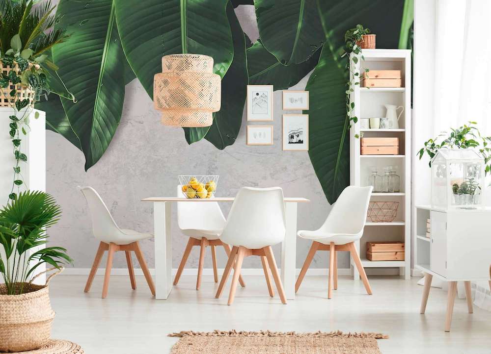Design Walls with Leaves Pattern - Decorative Wall Panels for Home & Office - Perfect for Living Room, Bedroom, and Workspace Decor