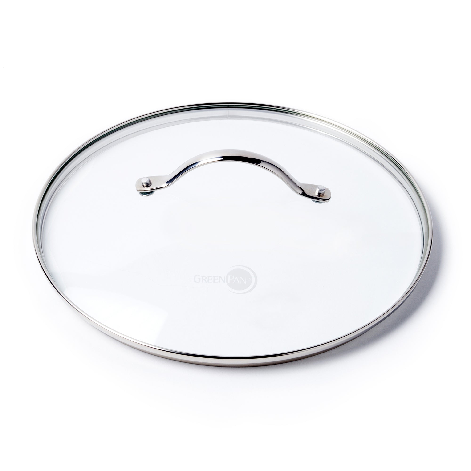 GreenPan Premium Glass Lid 12-Inch - Tempered Glass Cookware Cover for Pots & Pans - Shatter-Resistant, Oven-Safe, Clear View Cooking - Perfect for Frying, Simmering & Meal Prep