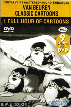 Van Beuren Classic Cartoons DVD Collection - Vintage Animation Series for Kids & Adults - Perfect for Family Movie Nights and Nostalgic Entertainment