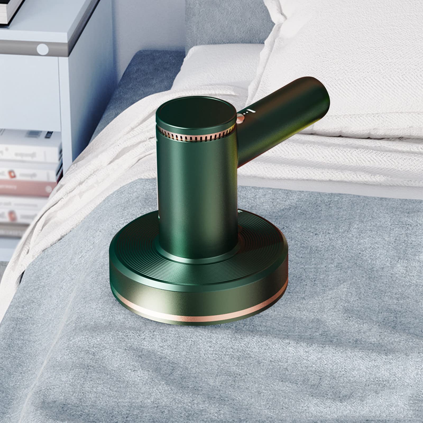 Wireless Handheld Vacuum Cleaner - Portable Mini USB Rechargeable Vacuum for Home, Car & Travel | Perfect for Mattresses, Pillows, Sofas, Pet Hair & Carpets | Compact Cleaning Solution for Quick Spills & Daily Use (Green)