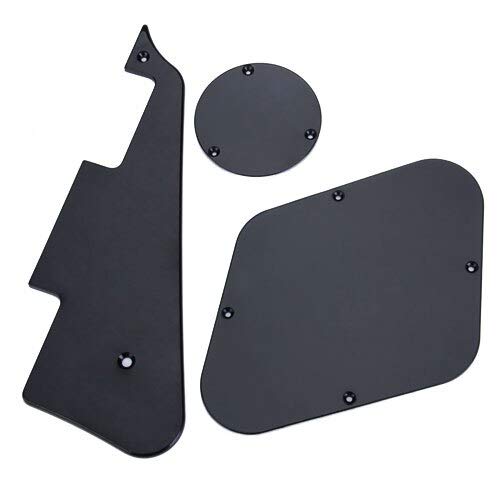 Premium 1 Set Guitar Pickguard & Scratch Plate with Cavity Cover for LP Electric Guitar - Perfect for Replacement, Repair & Customization of Les Paul Style Guitars