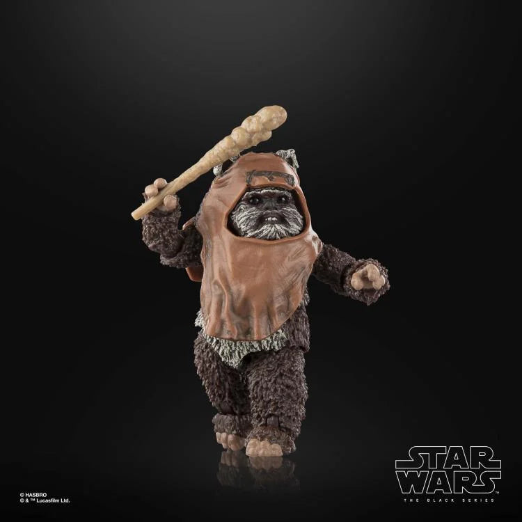 Star Wars The Black Series Wicket W. Warrick Action Figure - Return of the Jedi 6-Inch Collectible Toy for Fans & Display