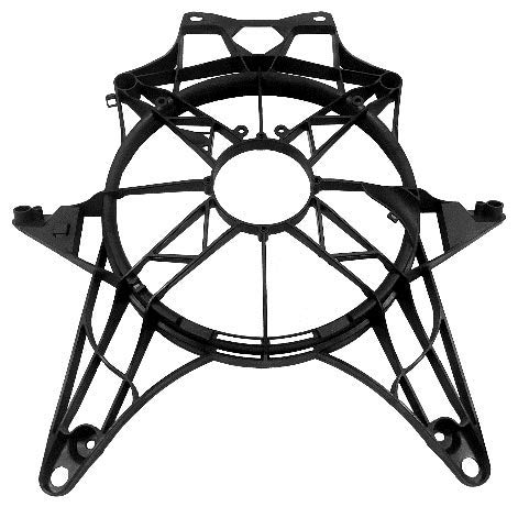 X3 Replacement Fan Bracket for 2017-2020 Can-Am Maverick X3 & Max - Compatible with X3 Turbo, X3 X DS, X3 X RS Models - Perfect for Off-Road UTV Cooling System Maintenance & Repair [Fan Not Included]