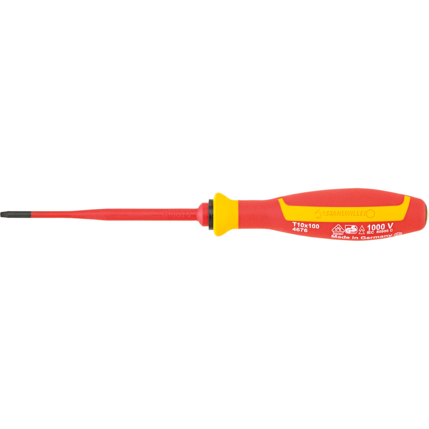 Stahlwille 96838815 VDE TORX Screwdriver Set DRALL+ - Professional Insulated Torx Screwdriver Kit for Electricians & DIY Projects