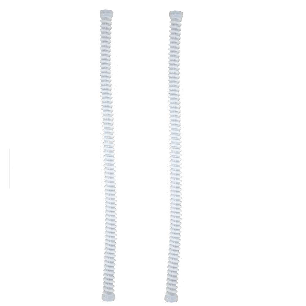 (2 Pack) Compatible with Rsenr R18 & BROAD AirPro FB2 Silicone Air Tubing Hose - White Replacement Tubing for CPAP, Oxygen Concentrators & Home Medical Devices