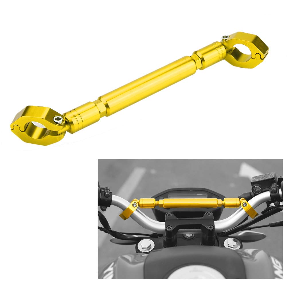 Aluminum Motorcycle Balance Bar - 22mm Reinforced Handlebar for Strength & Stability - Perfect for Off-Road & Street Bikes