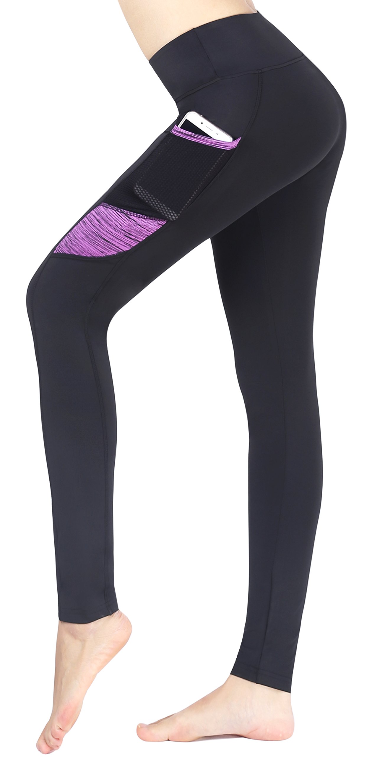 Zinmore Women's Capri Yoga Pants with Pockets - High Waisted Workout Leggings for Running, Exercise & Gym - Perfect for Yoga, Pilates & Casual Wear